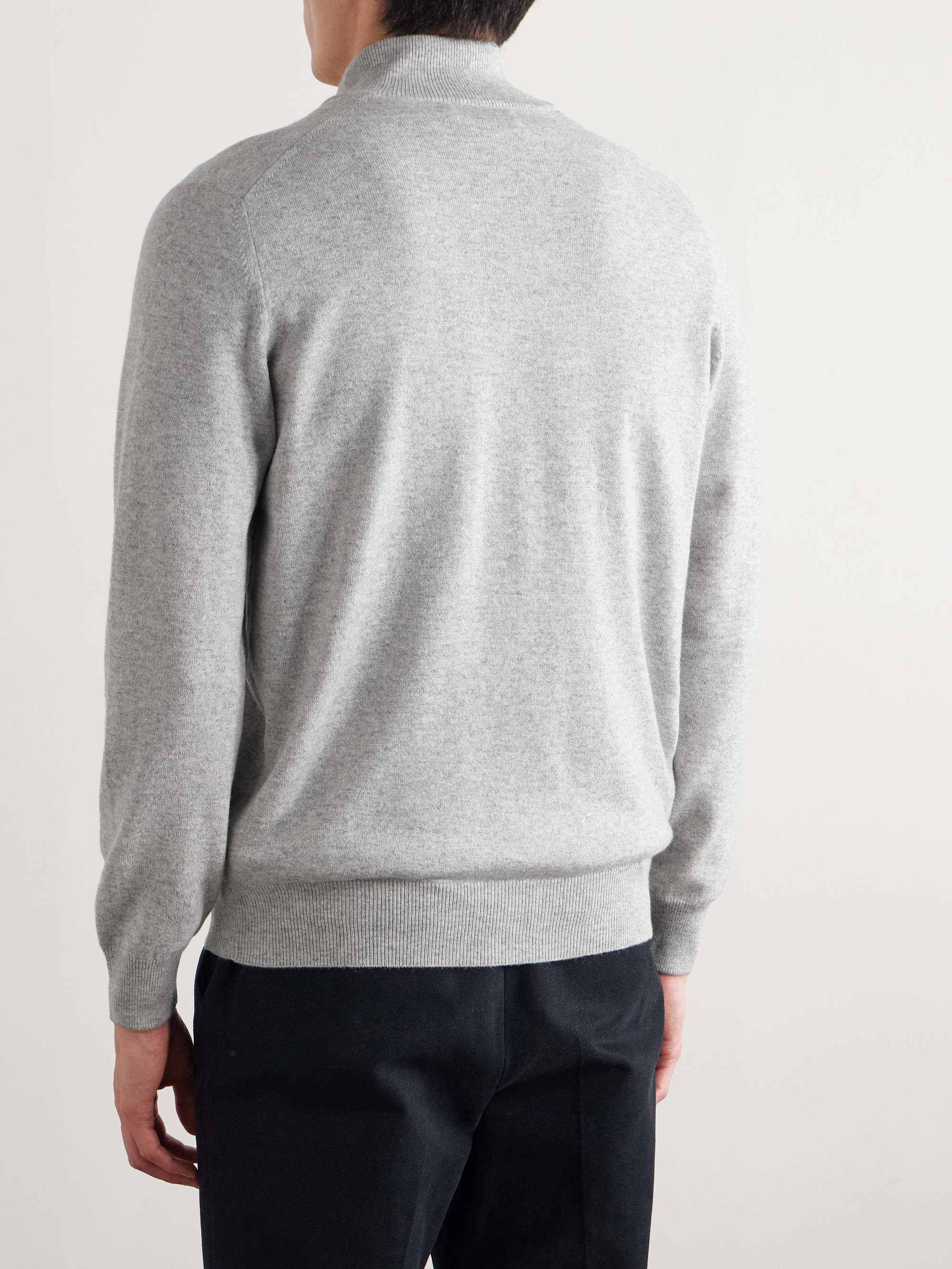 BRUNELLO CUCINELLI Cashmere Zip-Up Sweater