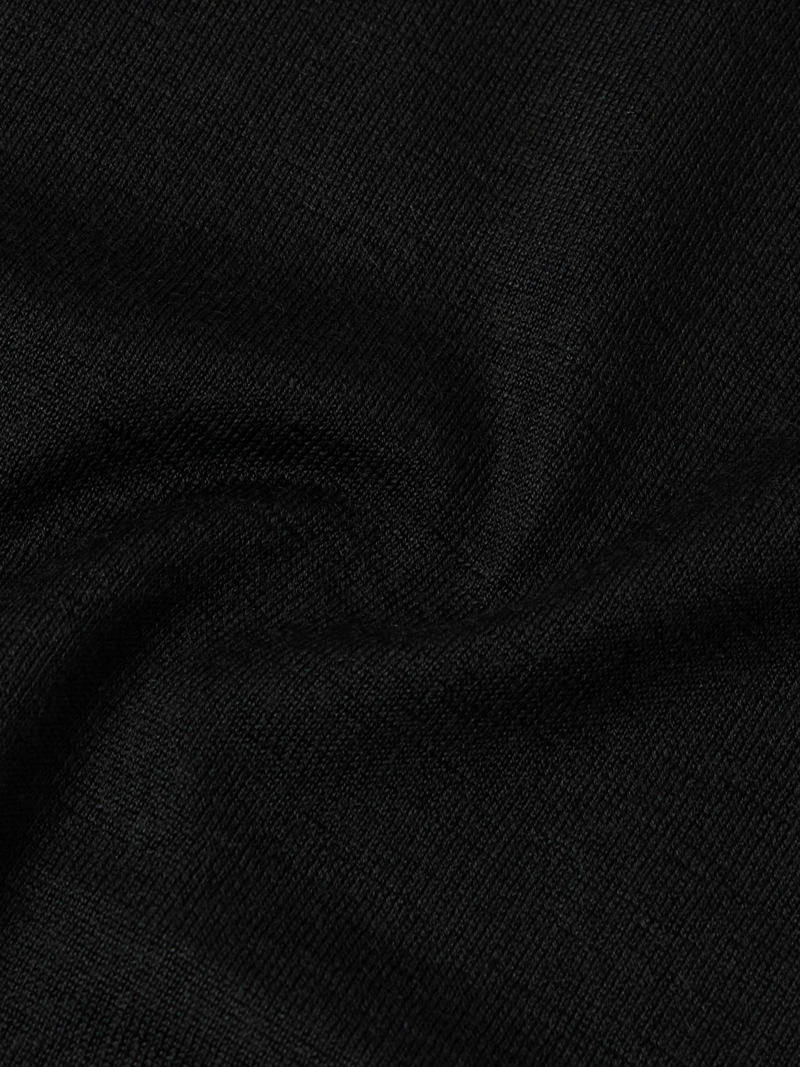 Brunello Cucinelli Cashmere And Silk-blend Sweater In Black