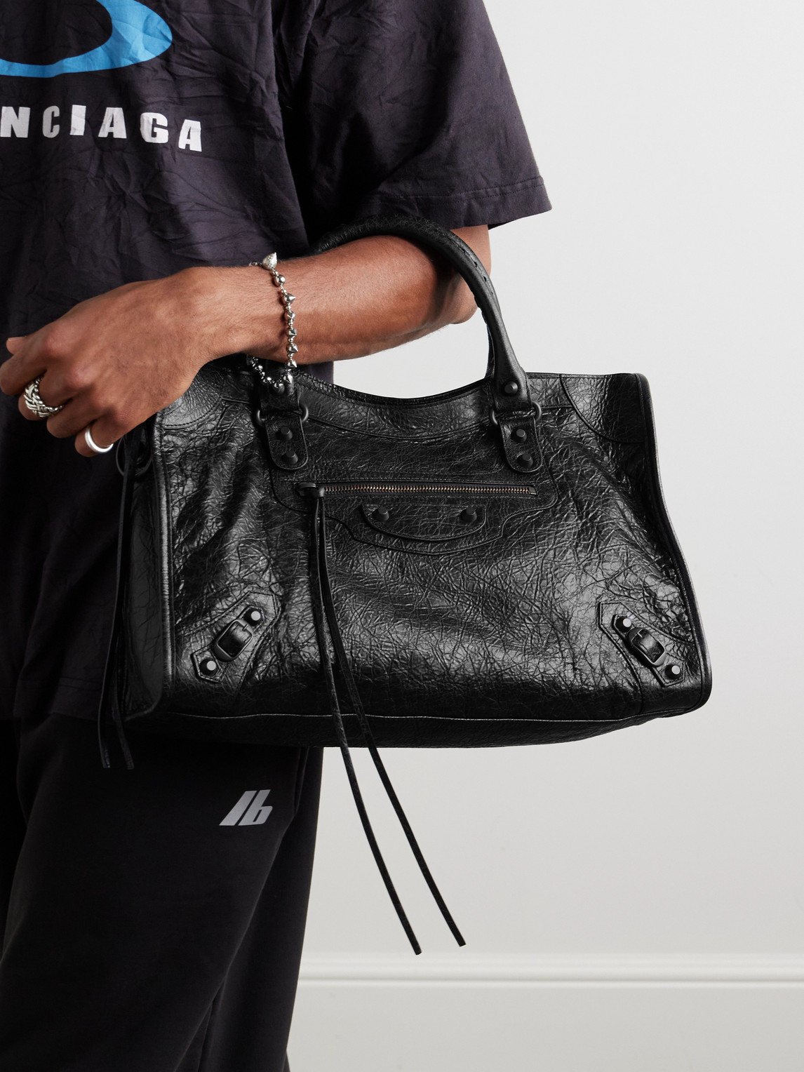 Le City Medium Arena Textured-Leather Tote Bag — 2