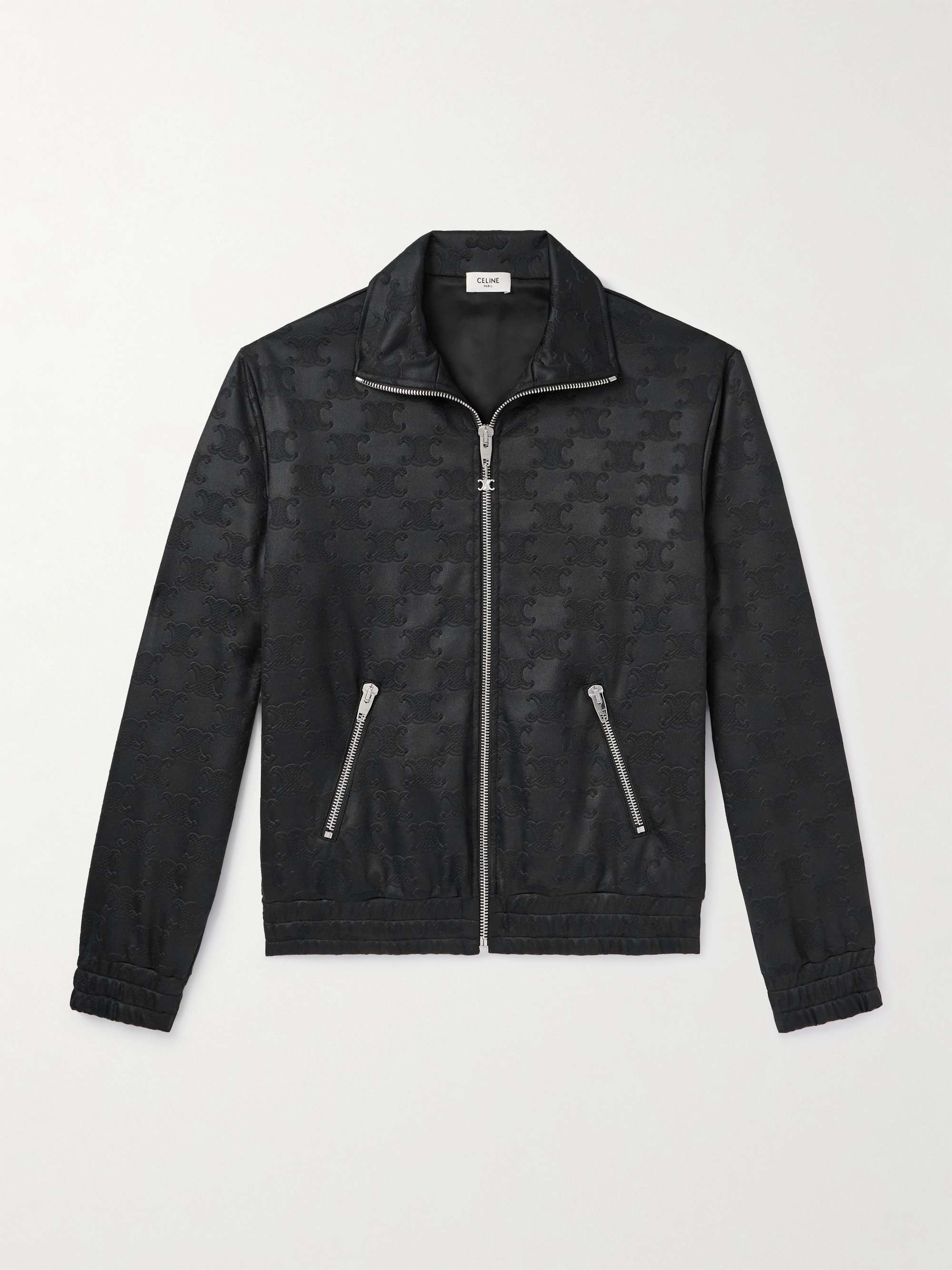 CELINE HOMME ナイロン カラーブロック トラックジャケット