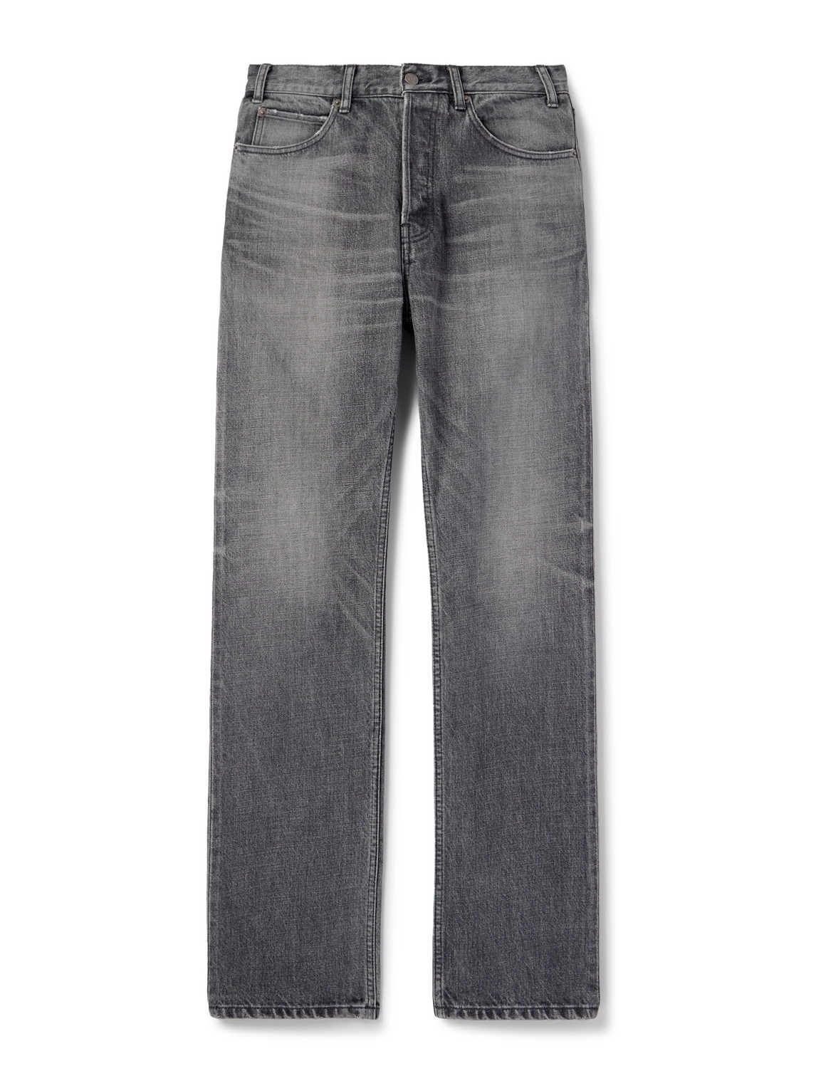 Celine Kurt Straight-leg Jeans In Black