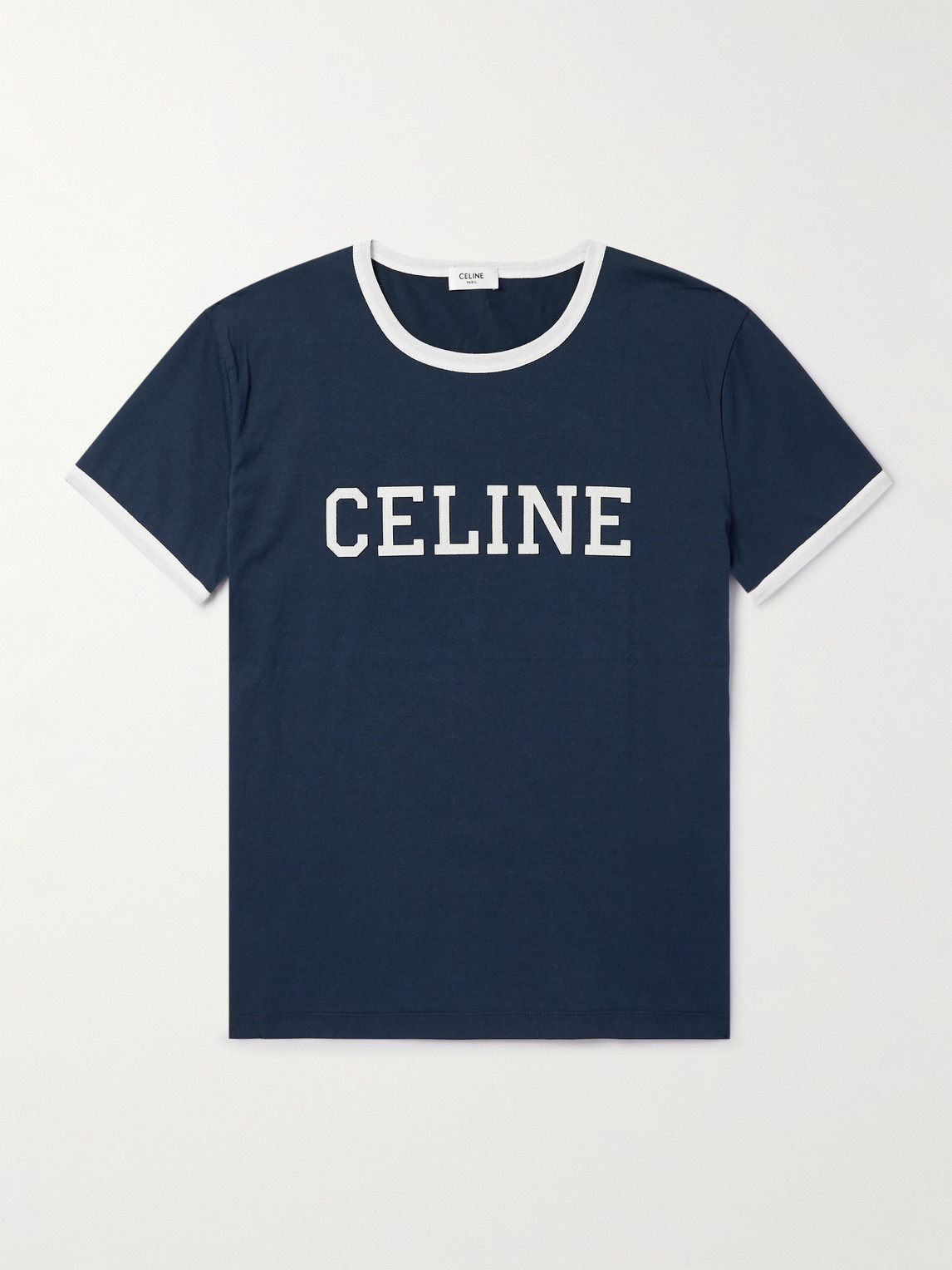 Cropped Logo-Appliquéd Cotton-Jersey T-Shirt