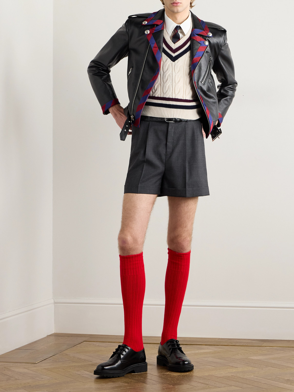 Celine Man Sweater Cream Size M Cashmere In Neutral