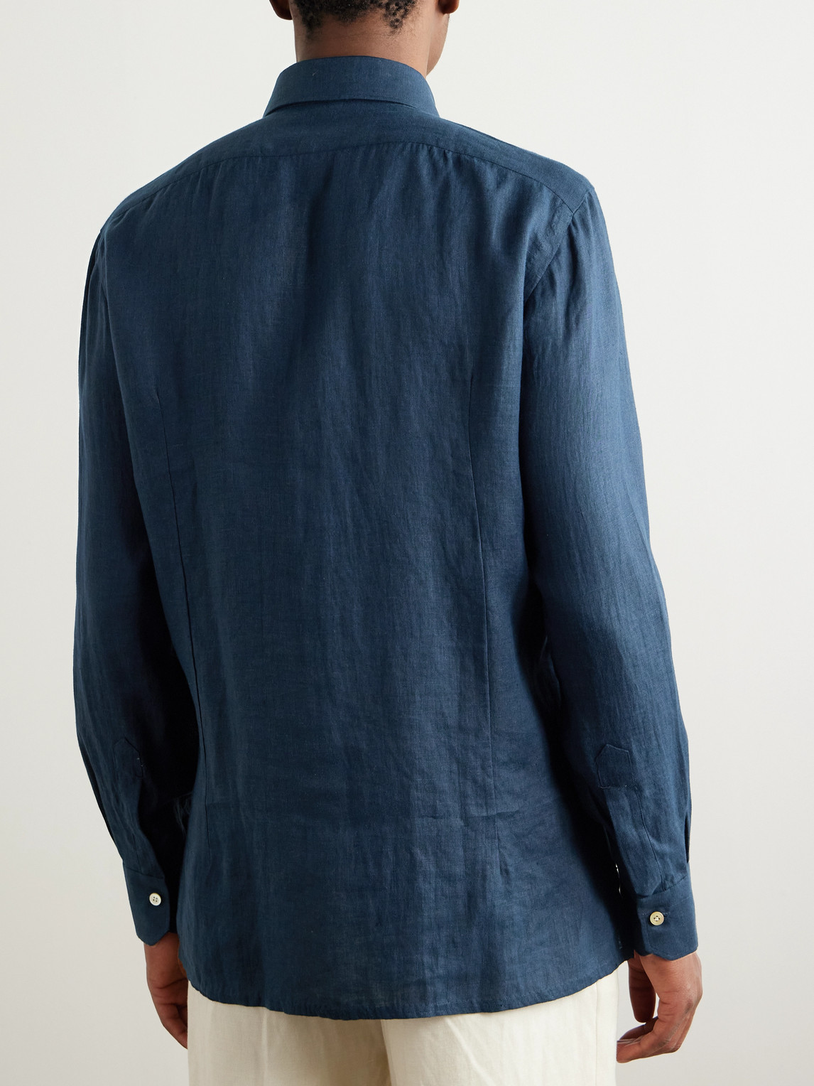 KITON LINEN SHIRT