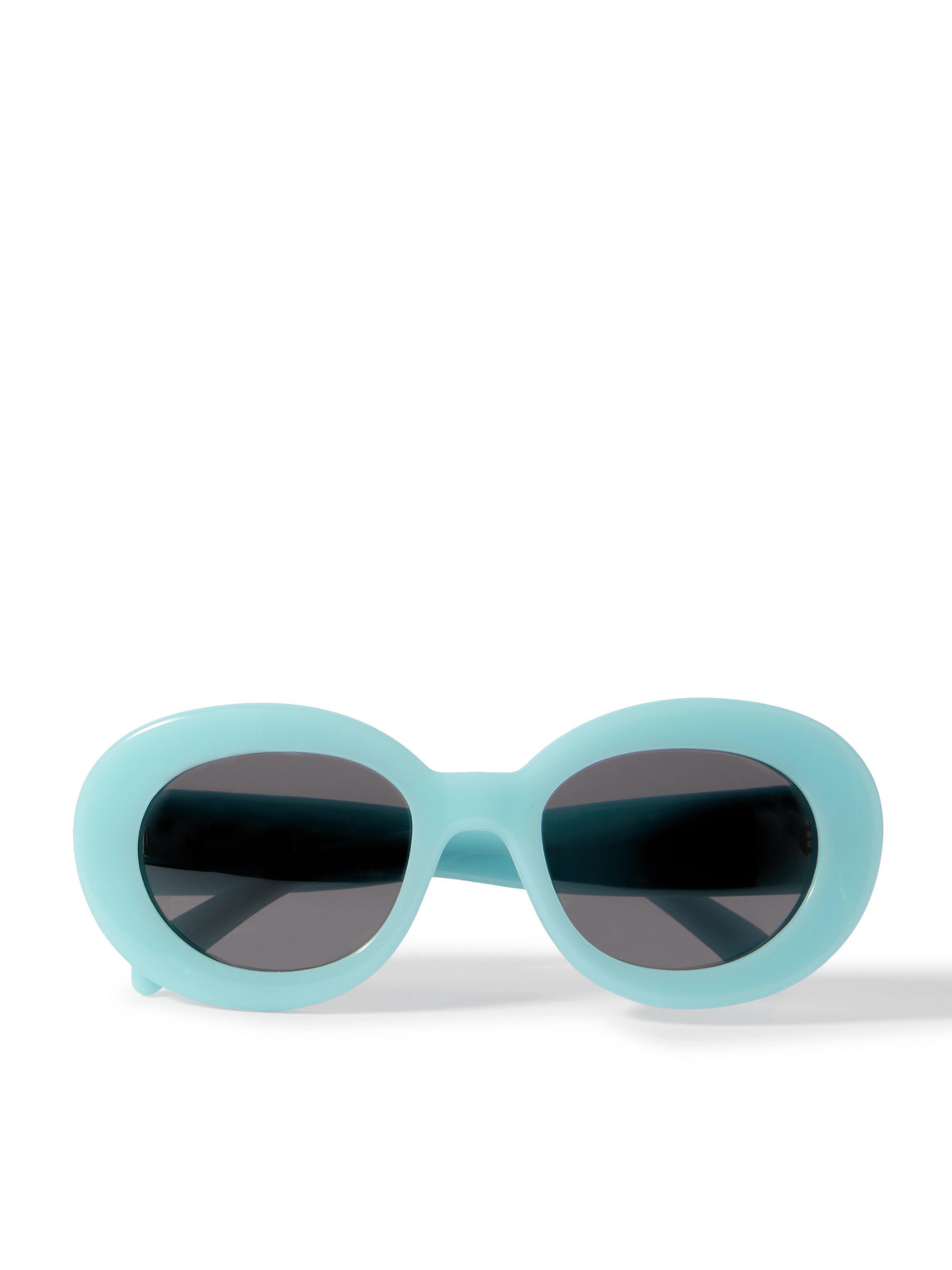 Celine Oval-frame Acetate Sunglasses In Blue