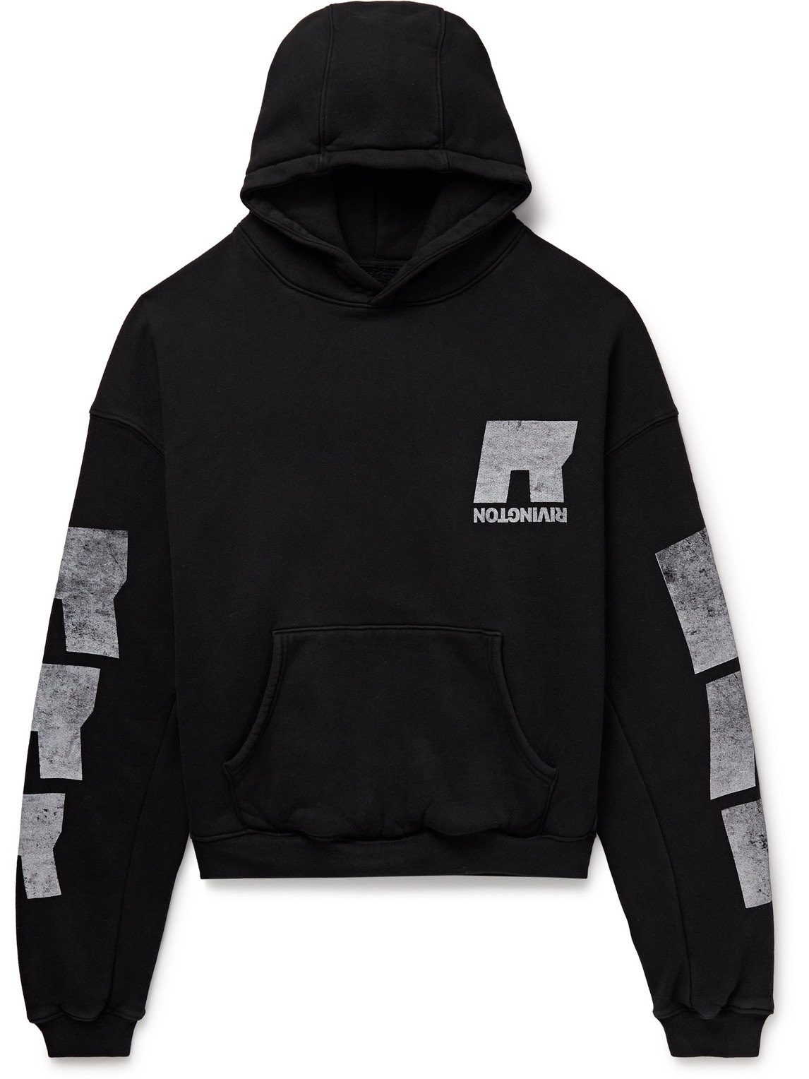 Heritage CVA Logo-Print Cotton-Jersey Hoodie