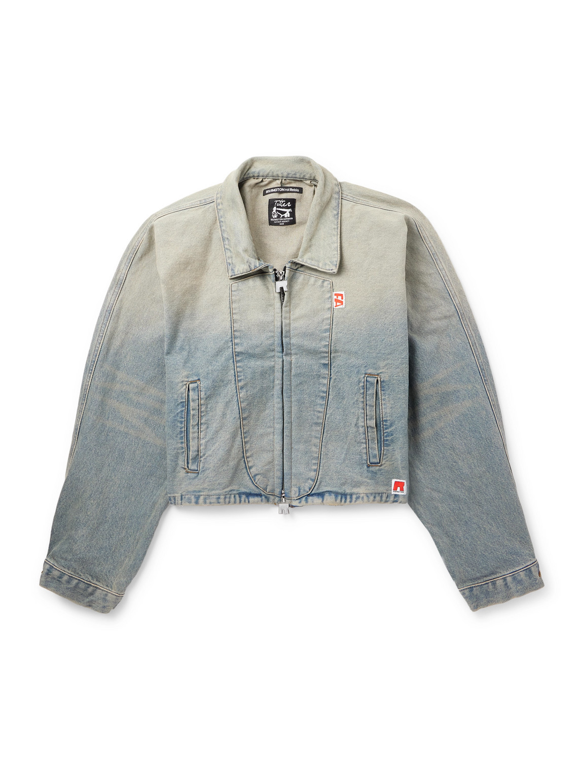 Fathers Garden Logo-Appliquéd Denim Jacket