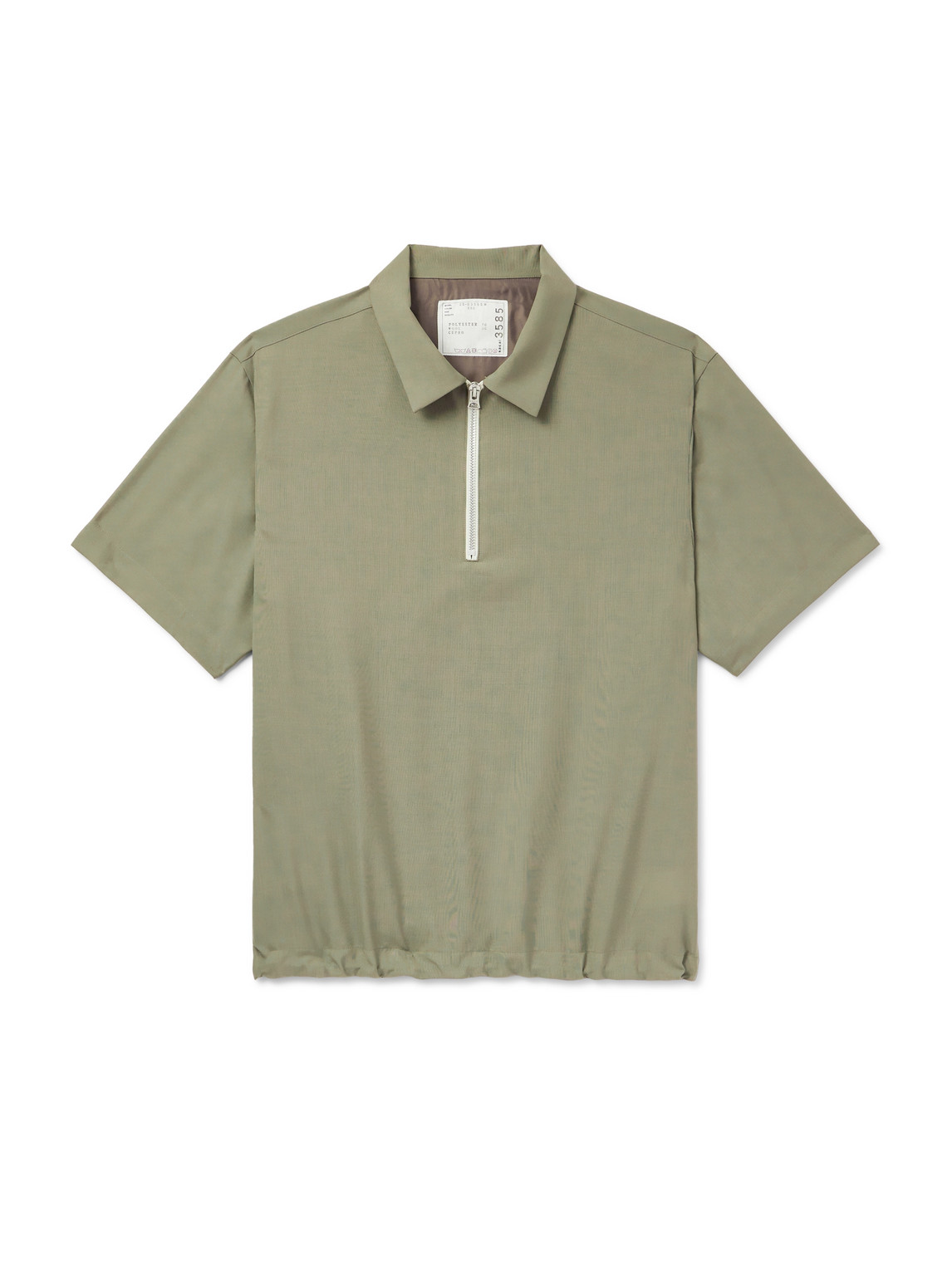 Woven Polo Shirt