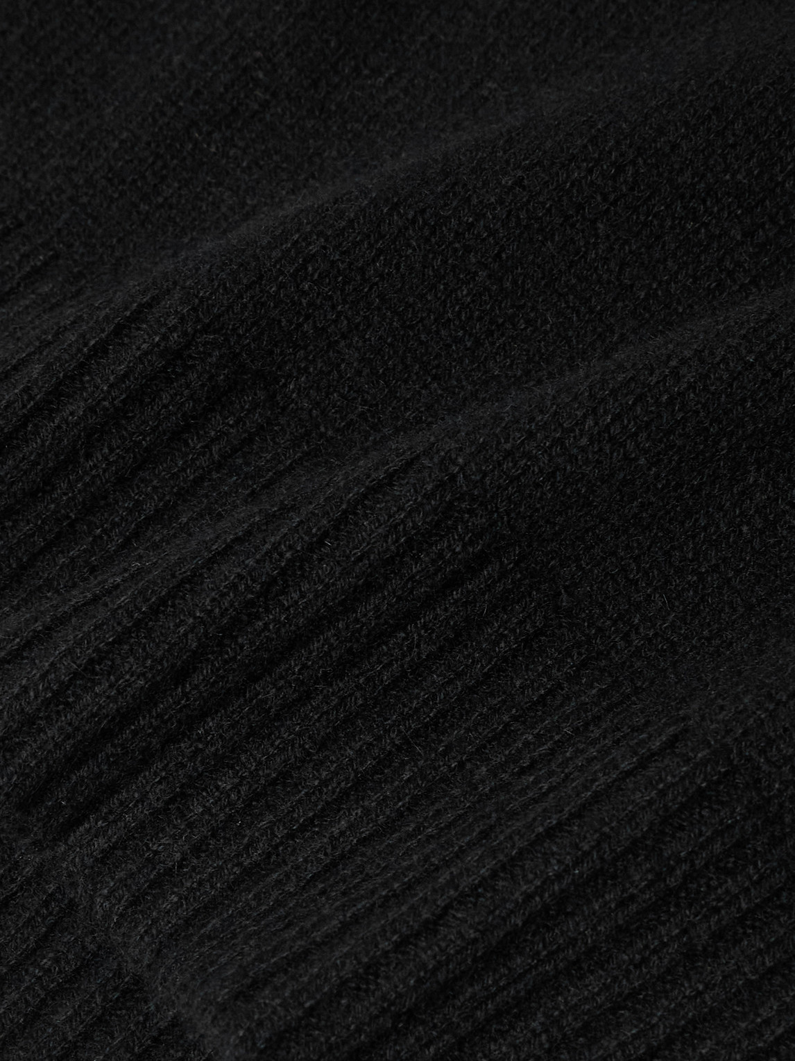 Shop Second / Layer Ruined Distressed Cashmere Sweater In Black