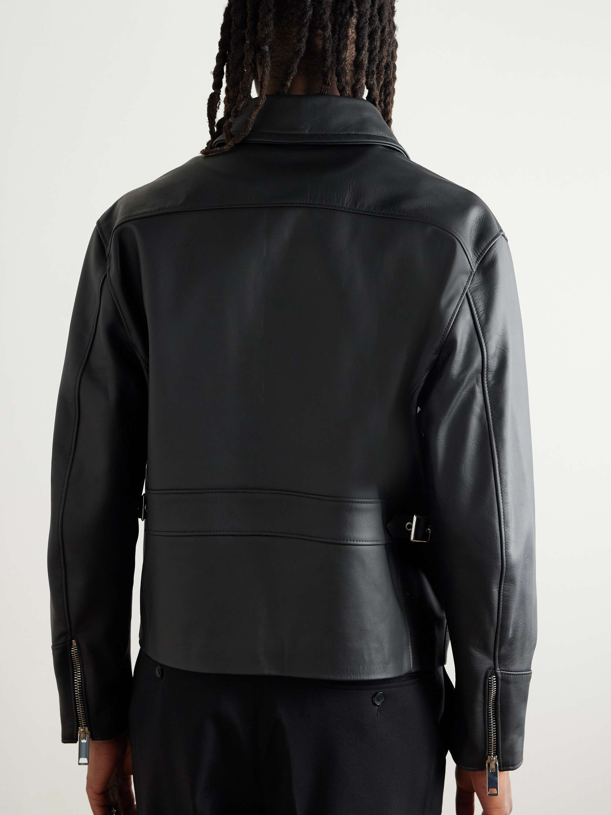 定価12万 Second Layer leather trucker 革ジャン