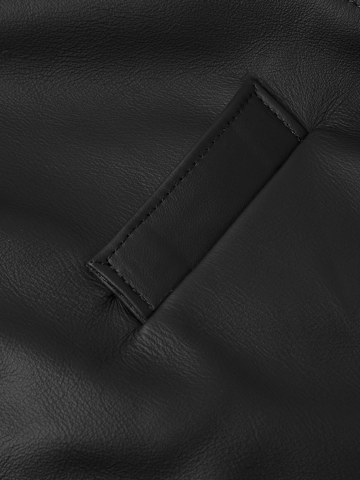 SECOND / LAYER LEATHER BIKER JACKET