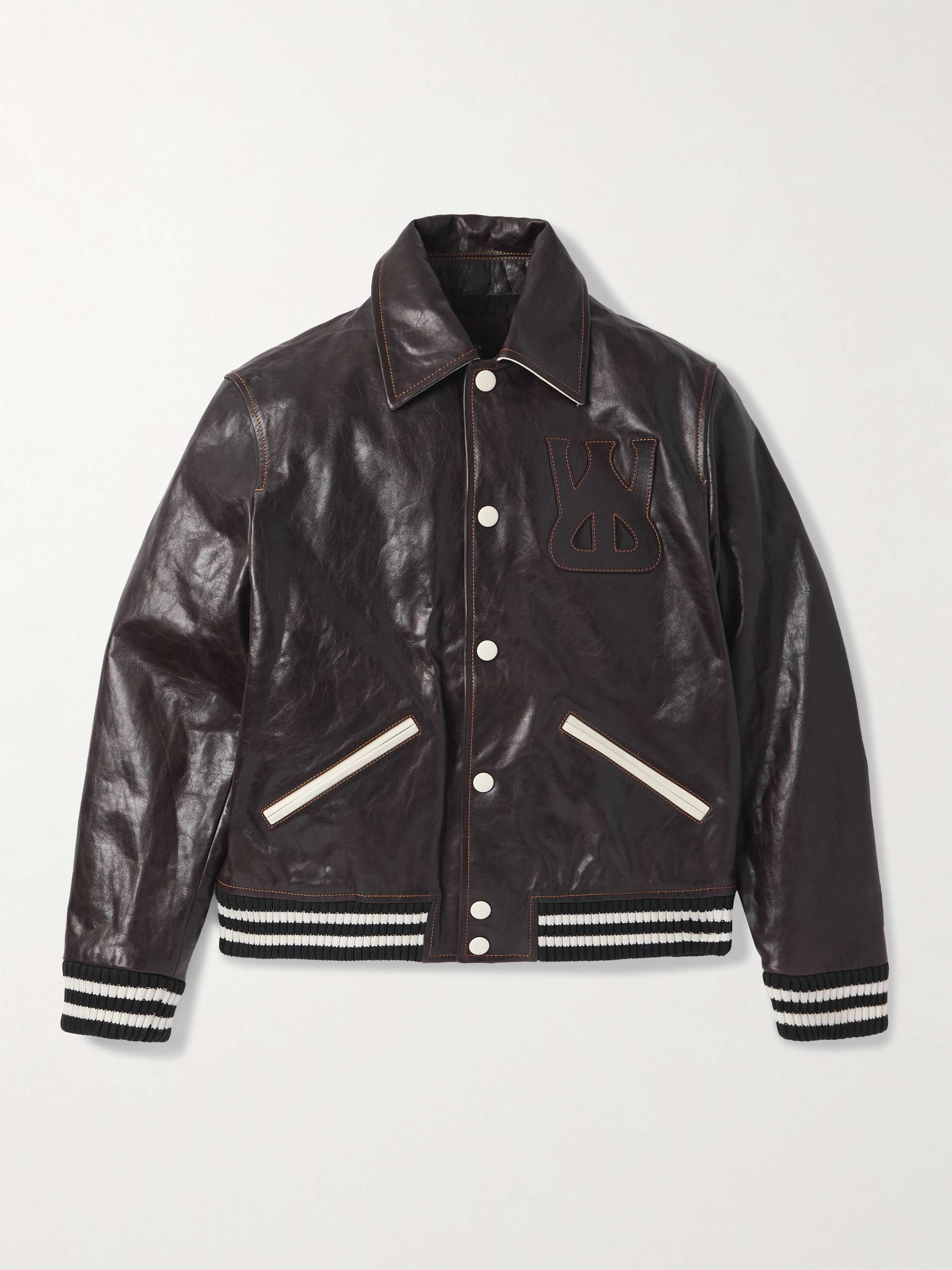 PAUL SMITH レザー＆ムートン リバーシブル ジャケット