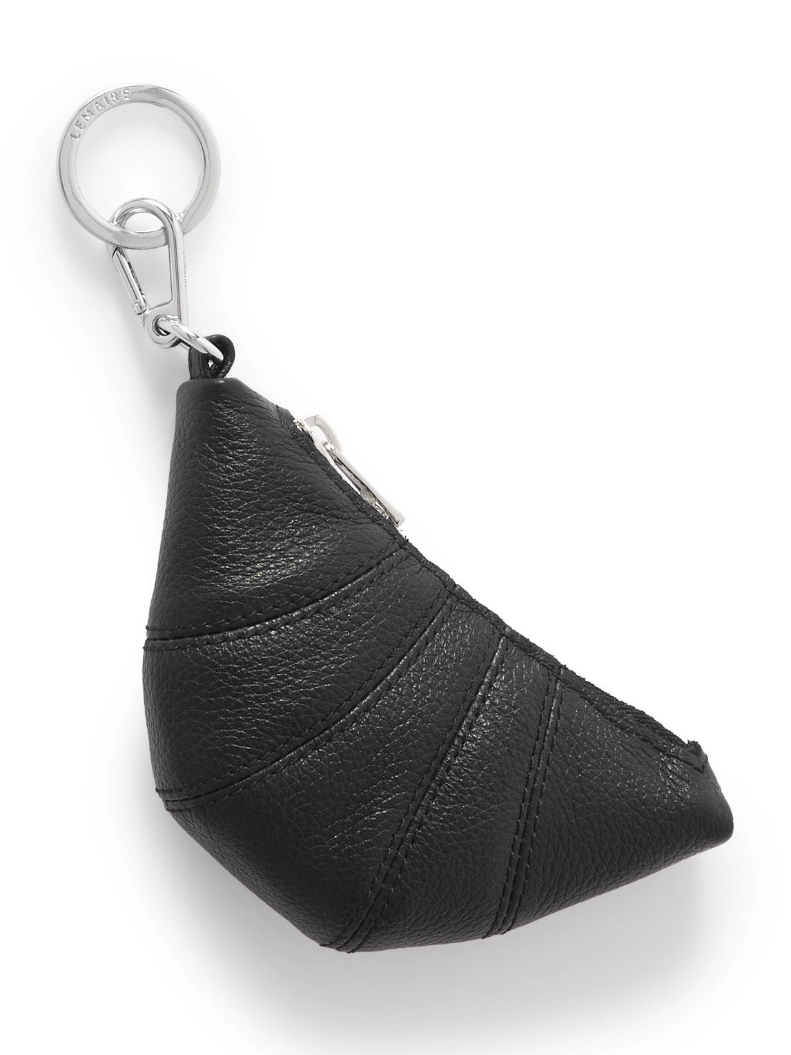 Lemaire Croissant Full-grain Leather Key Fob