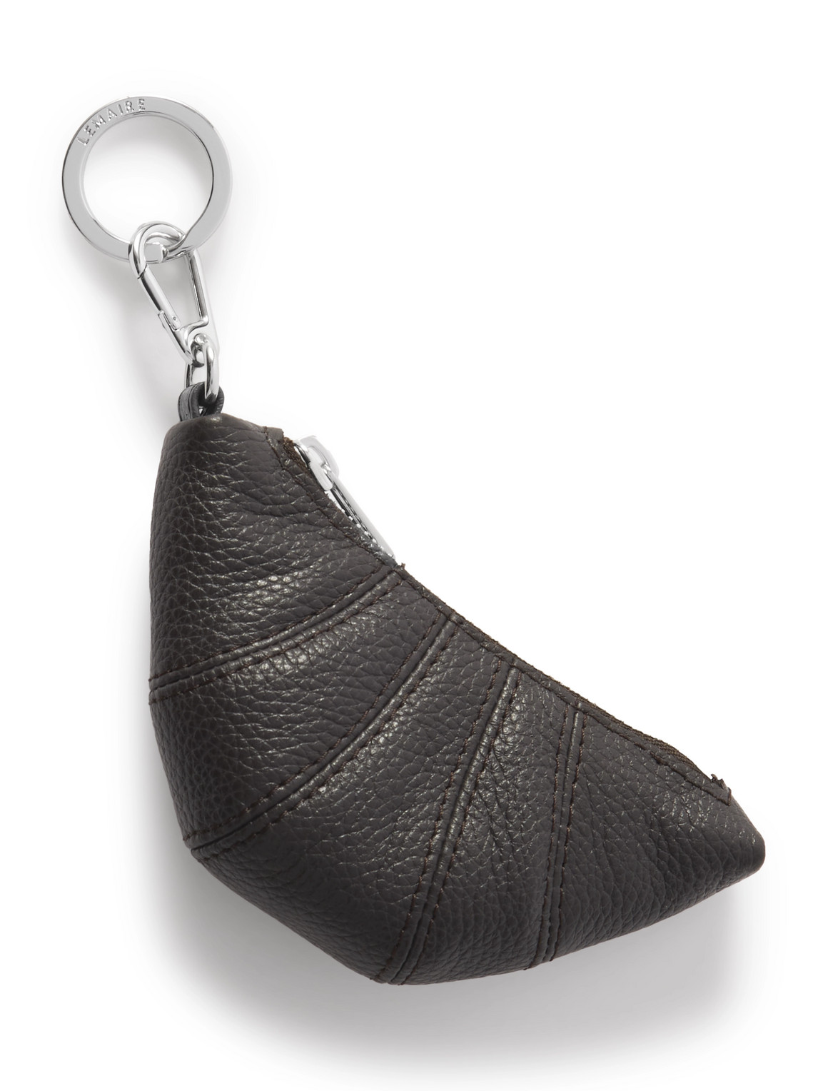 Lemaire Croissant Full-grain Leather Key Fob