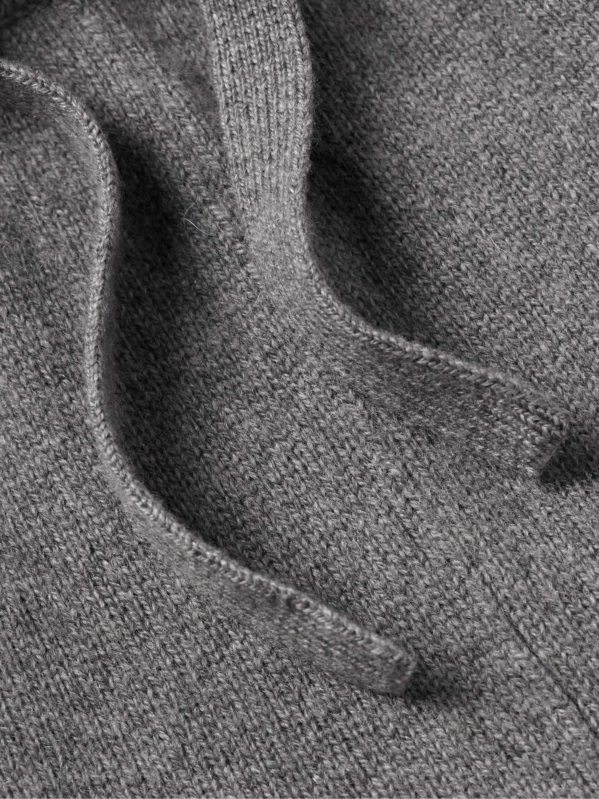 THE ELDER STATESMAN Straight-Leg Cashmere Shorts