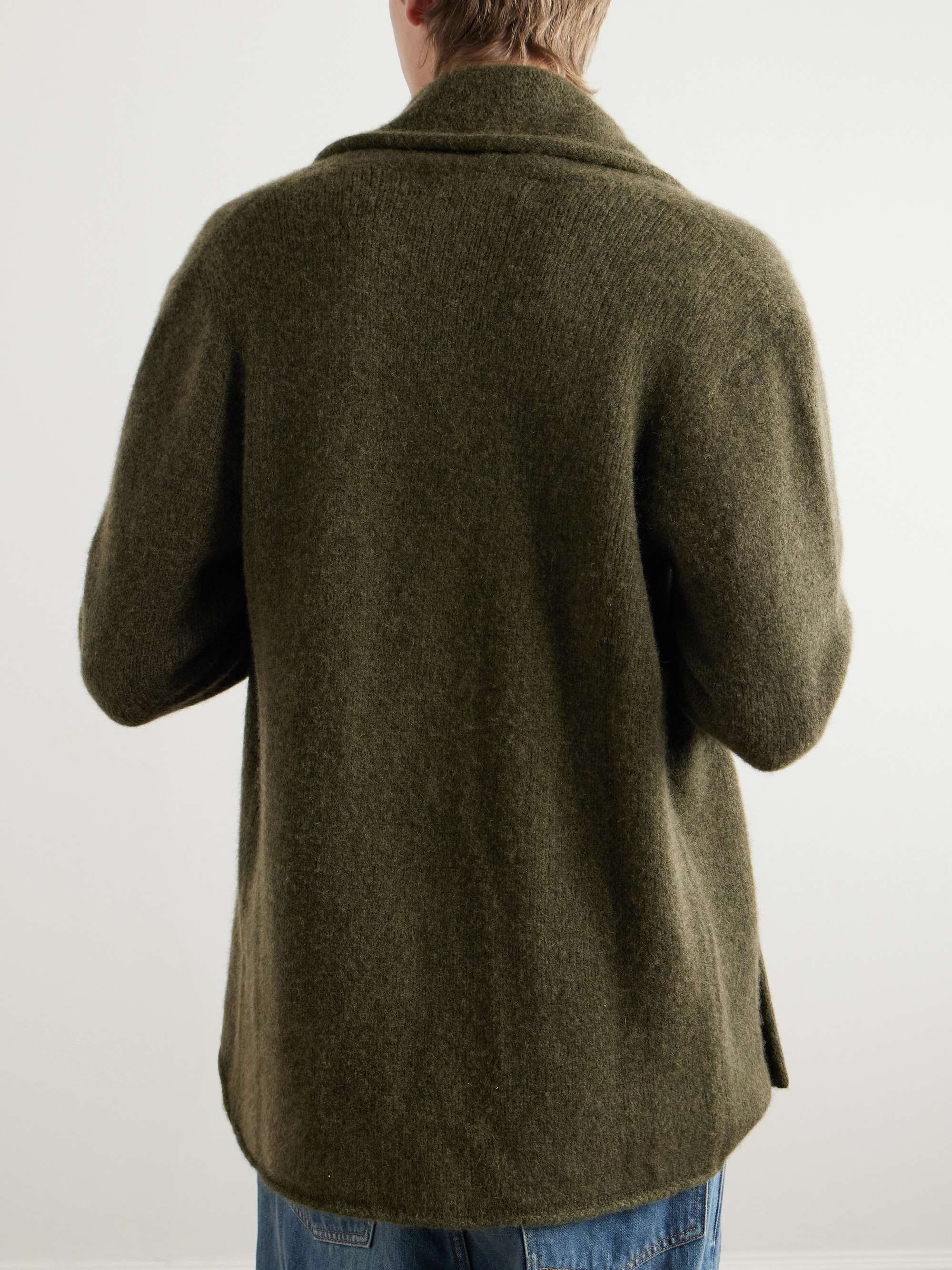 THE ELDER STATESMAN Italy Cashmere Cardigan