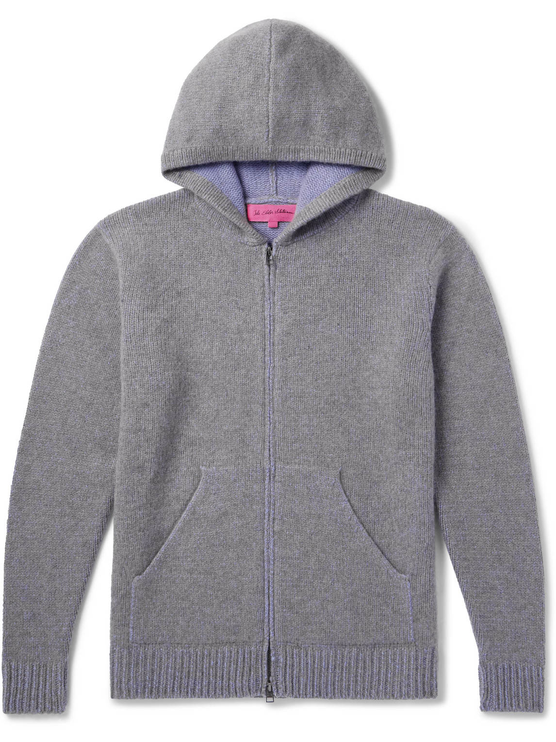 The Elder Statesman Cashmere Zip-Up Hoodie - Men