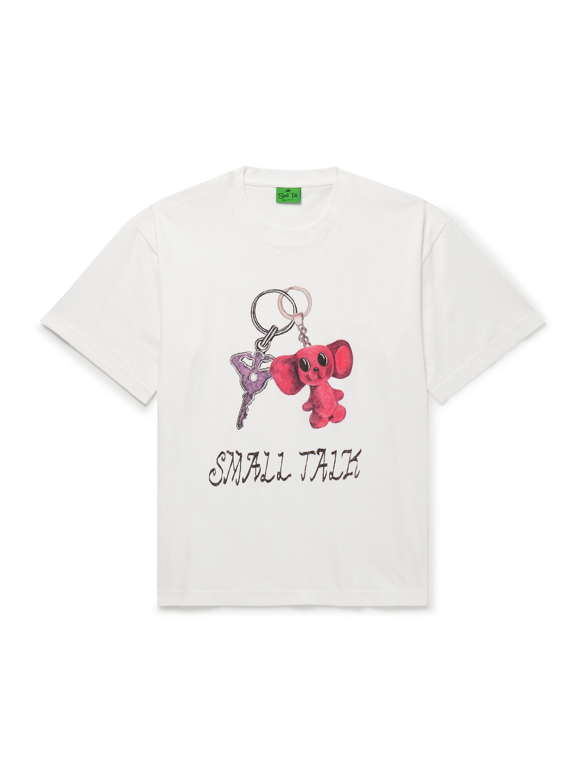 Logo-Print Cotton-Blend Jersey T-Shirt