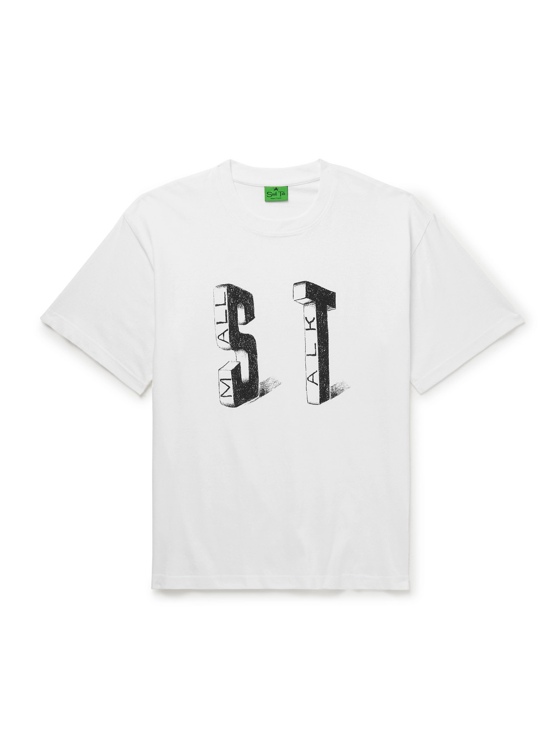 Logo-Print Cotton-Blend Jersey T-Shirt