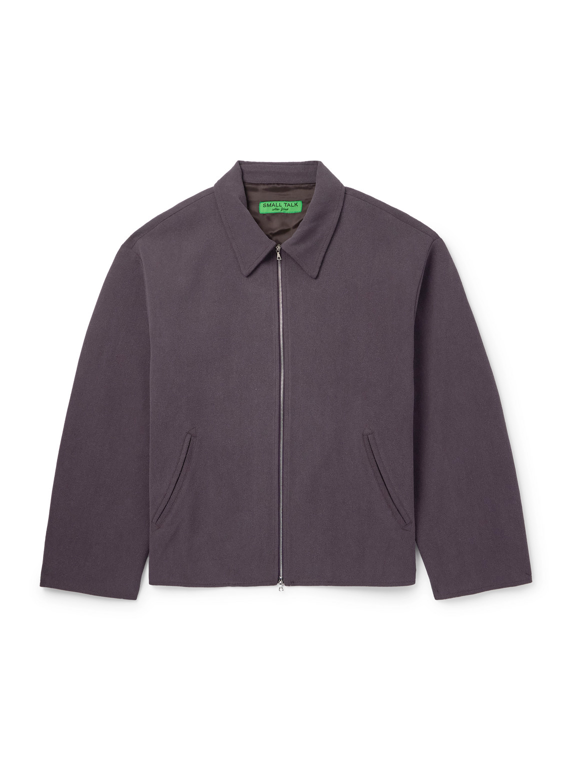 Washed Silk-Twill Jacket