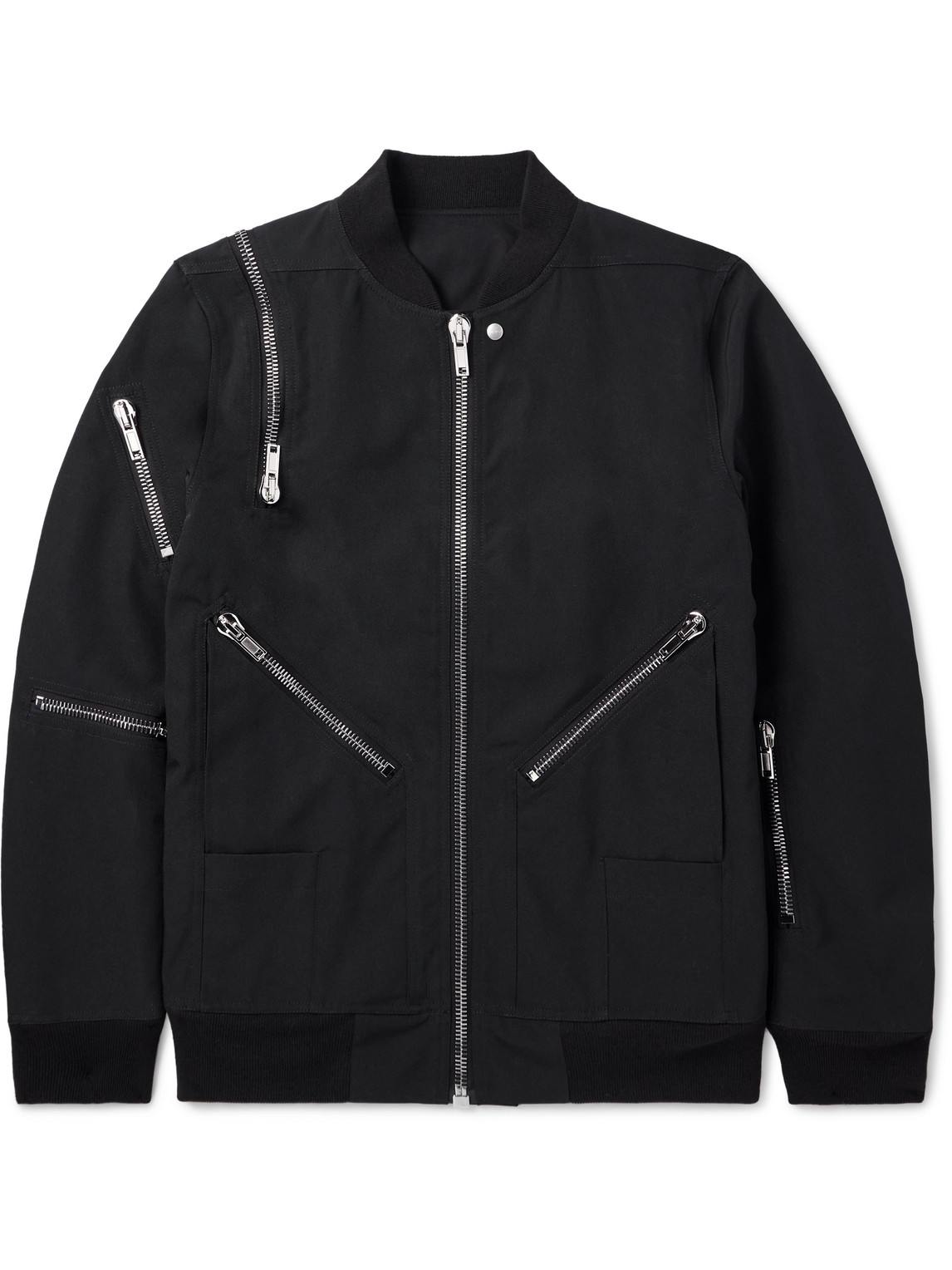 【RICK OWENS】Flight クロップドコットンボンバージャケット RICK OWENS (リックオウエンス) 21AW クロップド ナイロン
