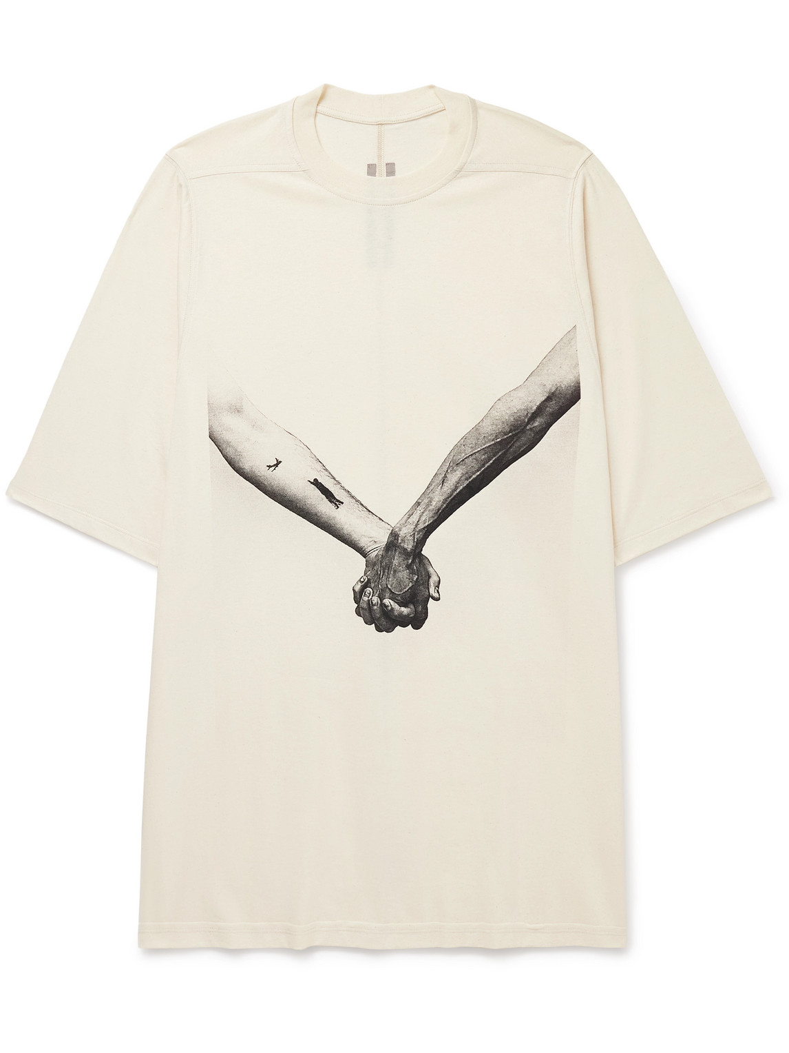 Rick Owens - Oversized Printed Organic Cotton-Jersey T-Shirt