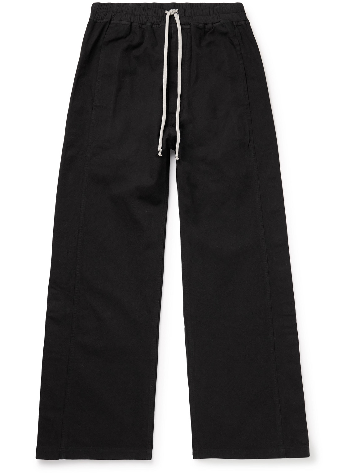 Pusher Wide-Leg Cotton-Canvas Drawstring Trousers