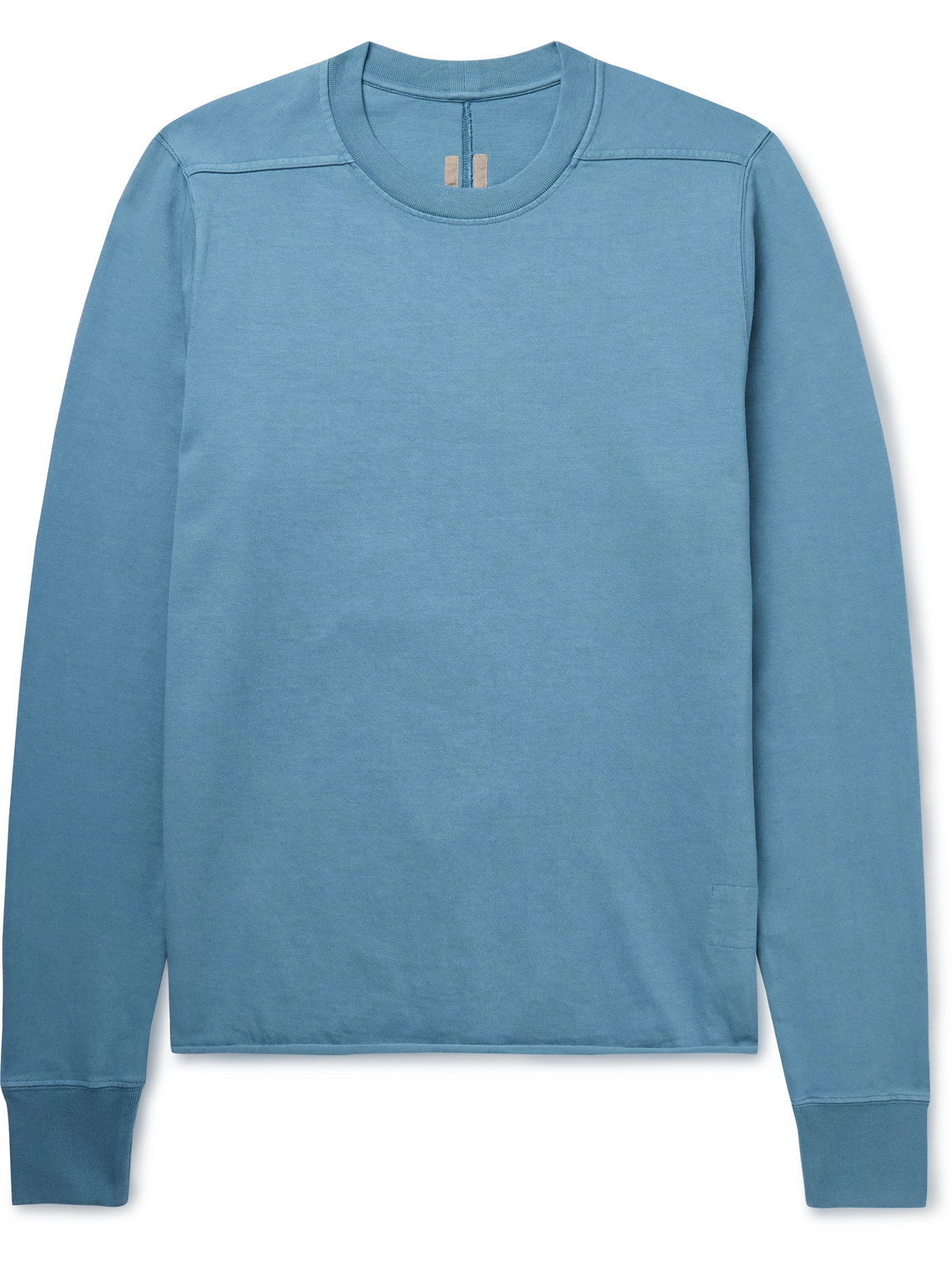 Jacquard-Trimmed Cotton-Jersey Sweatshirt