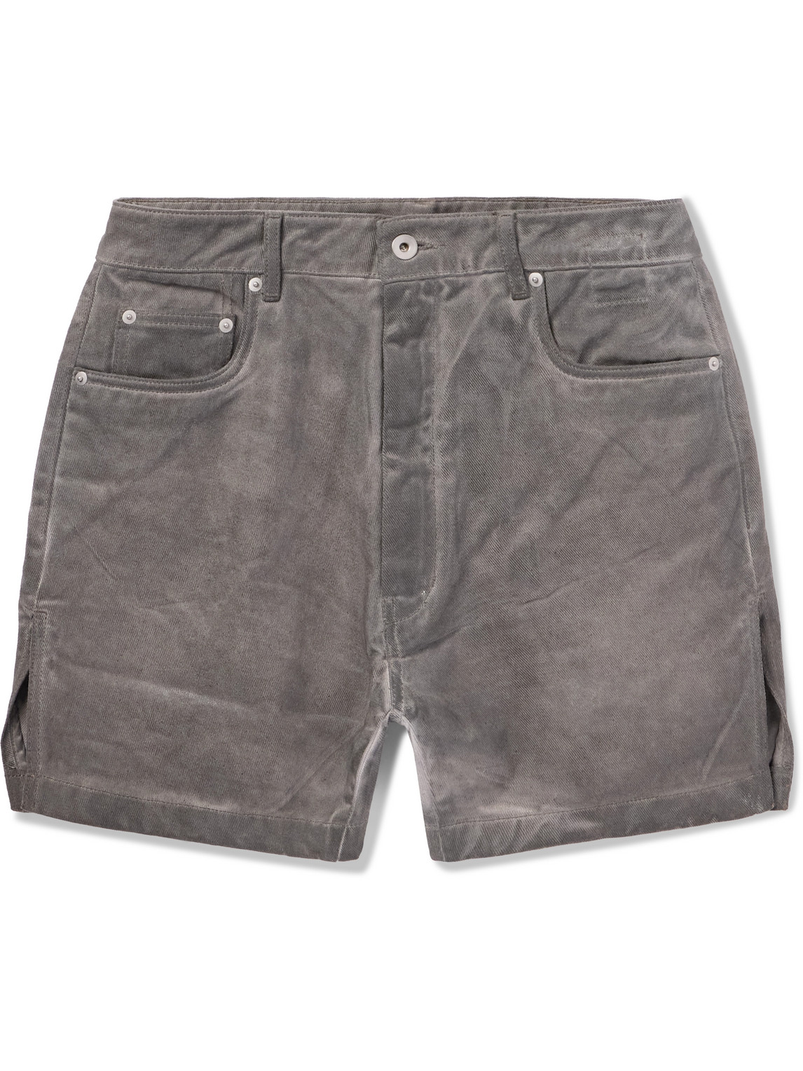 Geth Cutoffs Straight-Leg Denim Shorts