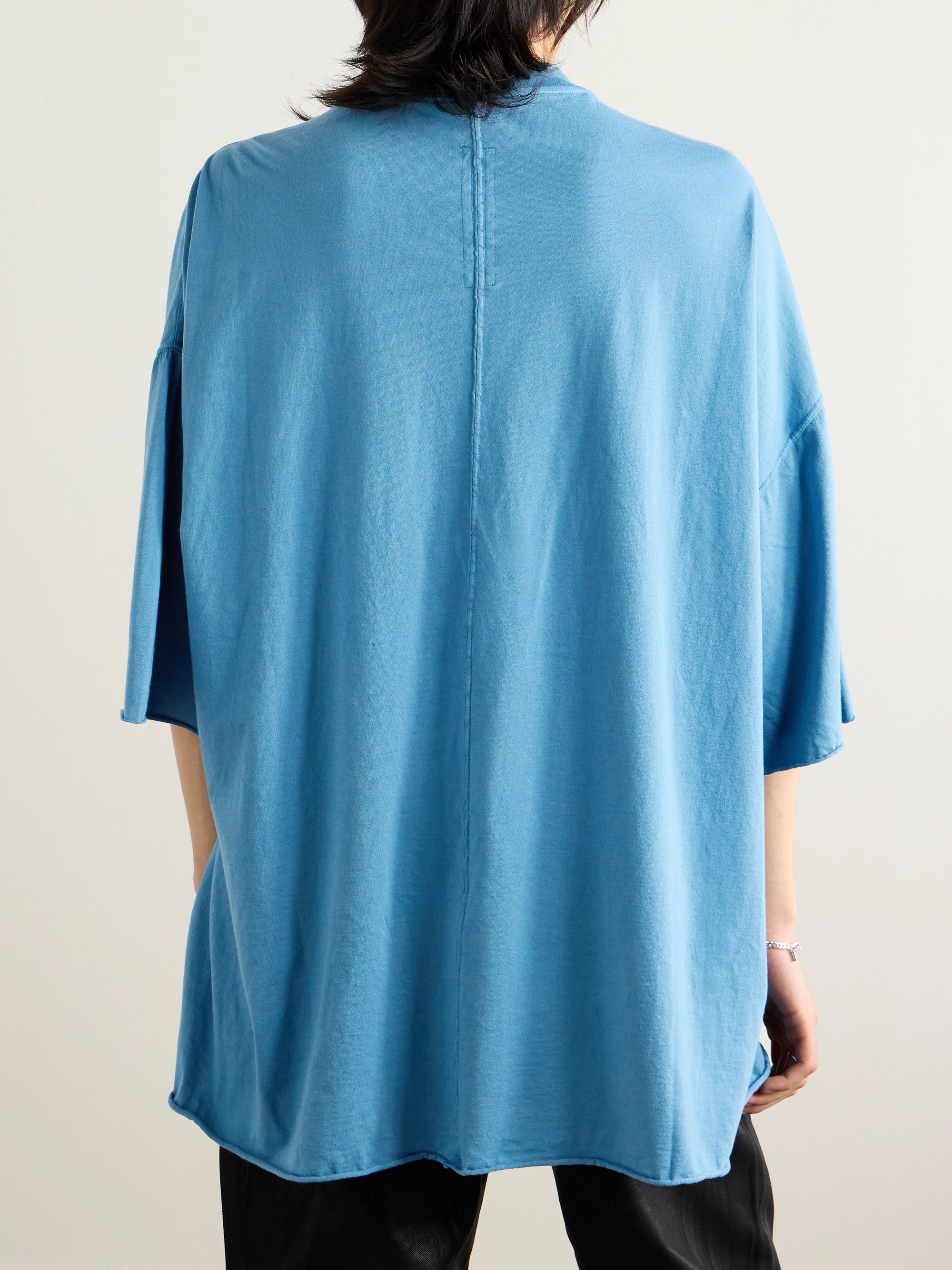 Tommy Cotton-Jersey T-Shirt - blue - One Size