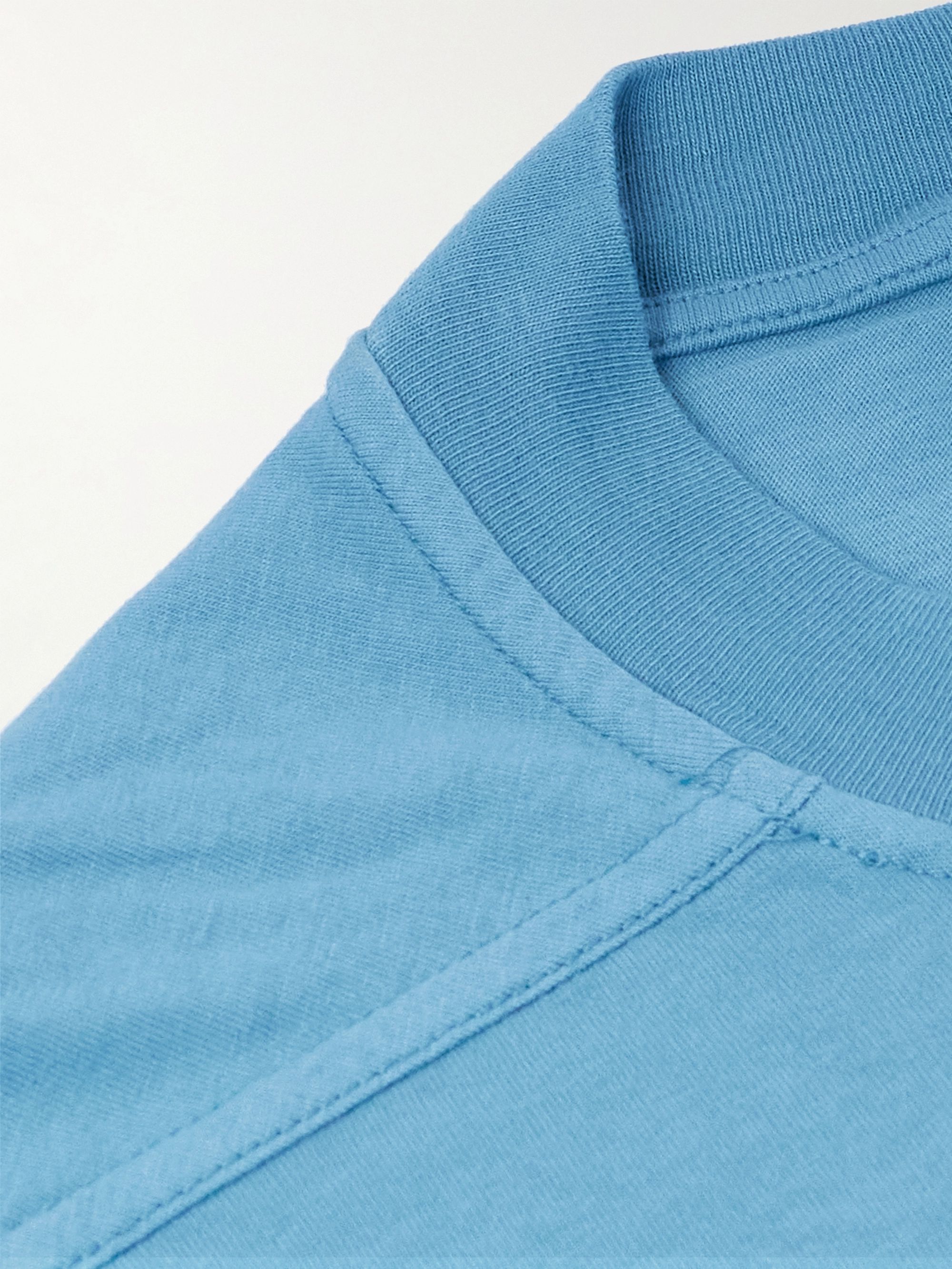 Tommy Cotton-Jersey T-Shirt - blue - One Size