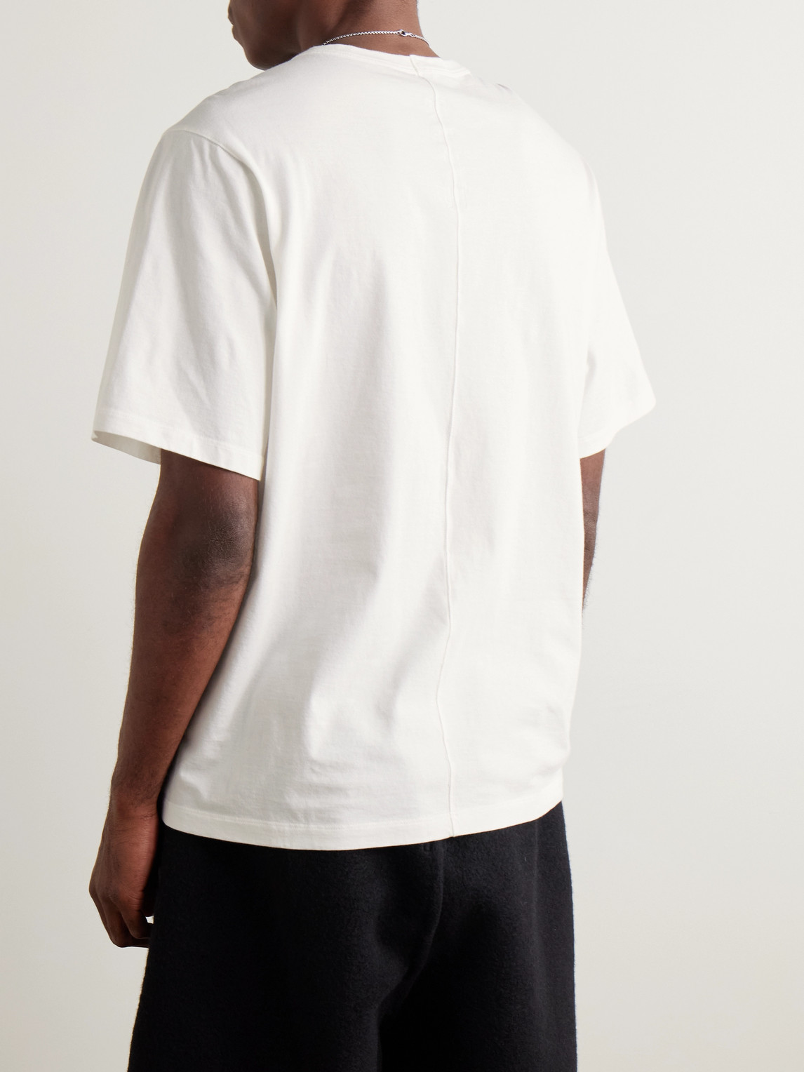 Rick Owens Short Level T In White