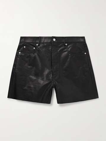 Rick Owens Karloff Shorts Black | Grailed