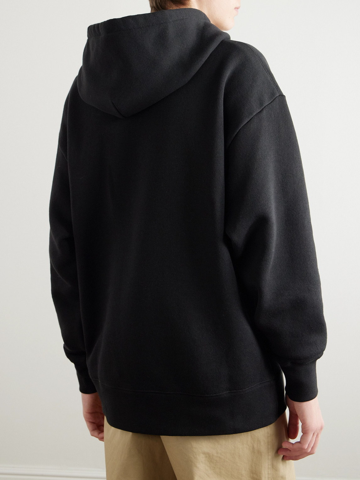 Valentino Chez Hooded Sweatshirt In Black