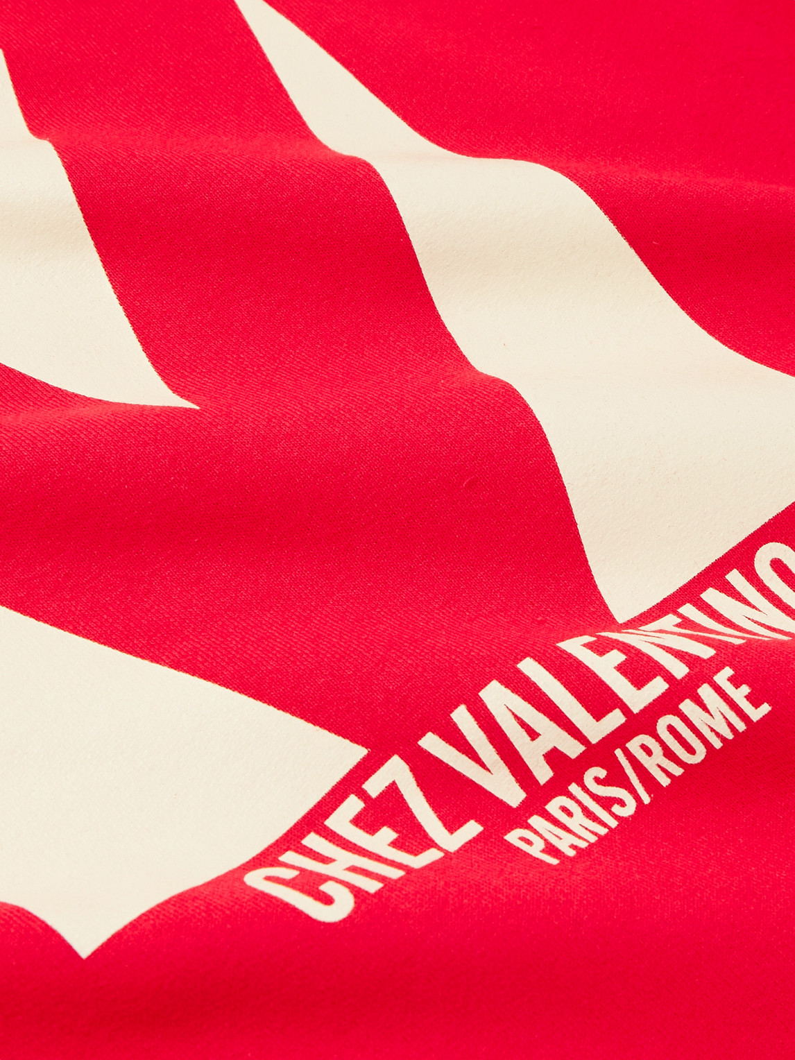 Valentino Sweatshirt Man In Red