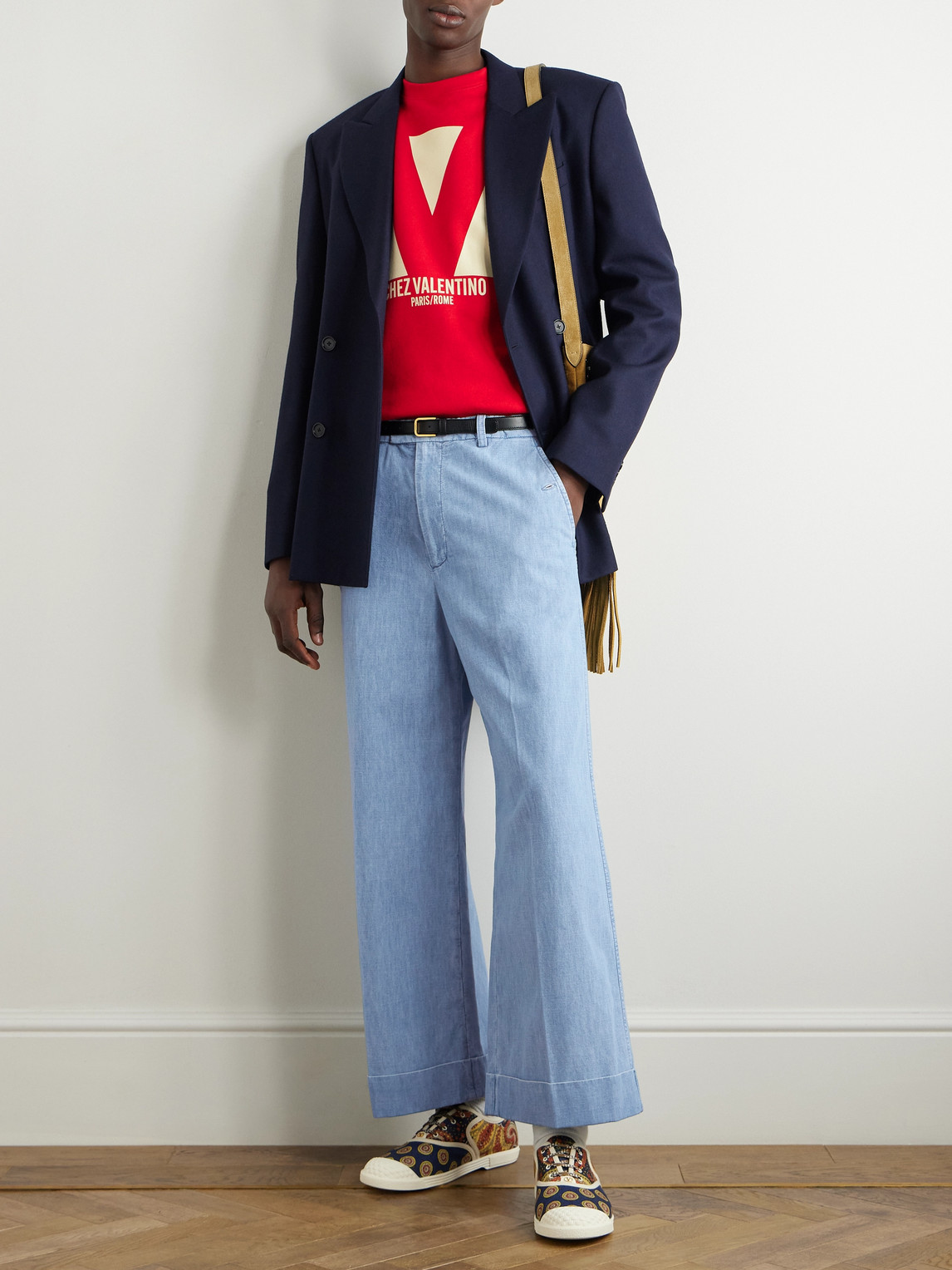 Valentino Sweatshirt Man In Red