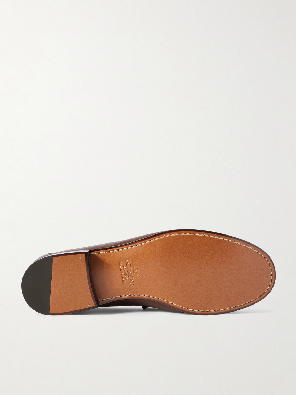 Valentino Garavani Vlogo Signature Loafer In Brown