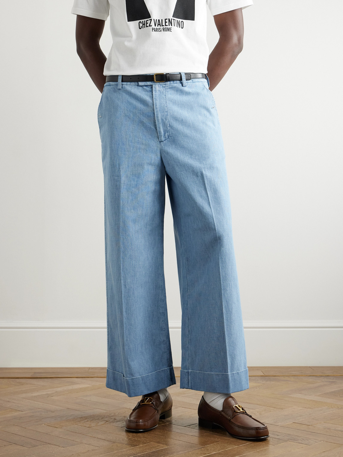 Valentino Garavani Vlogo Signature Loafer In Brown