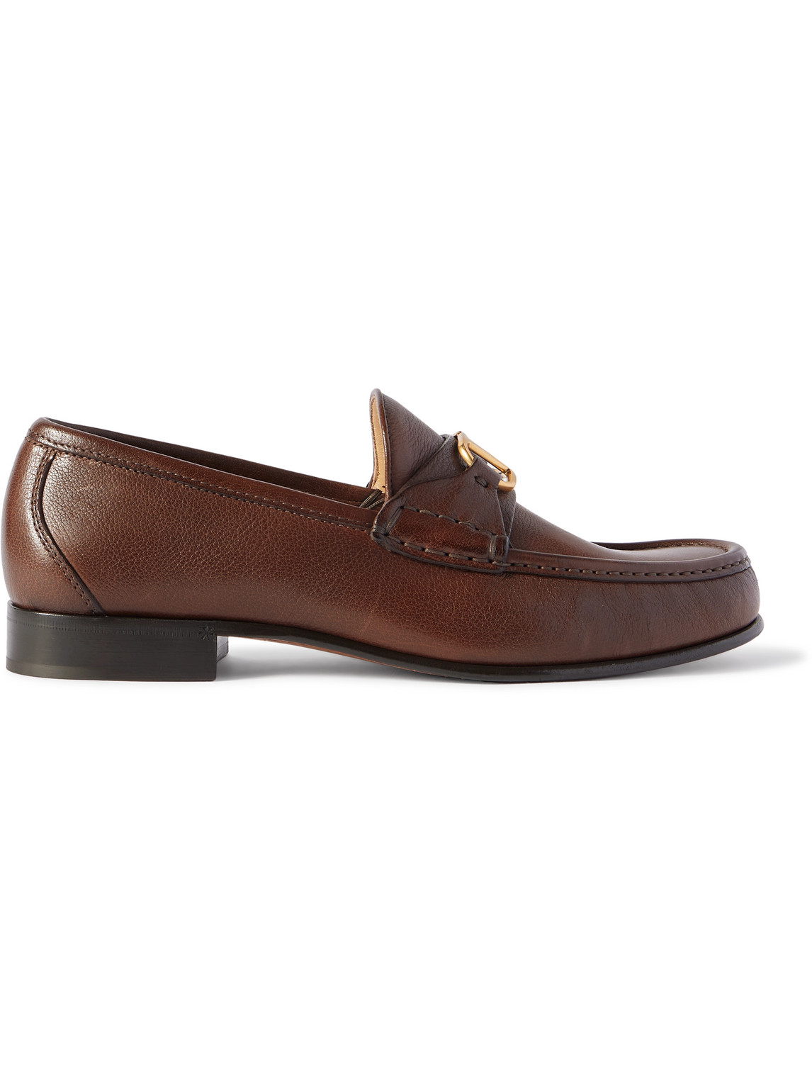 Valentino Garavani Vlogo Signature Loafer In Brown