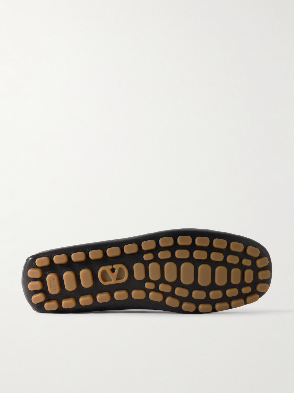 Valentino Garavani 'fastaway' Black Loafers With Vlogo Plaque And Decorative Laces With Logo In Leat In Black