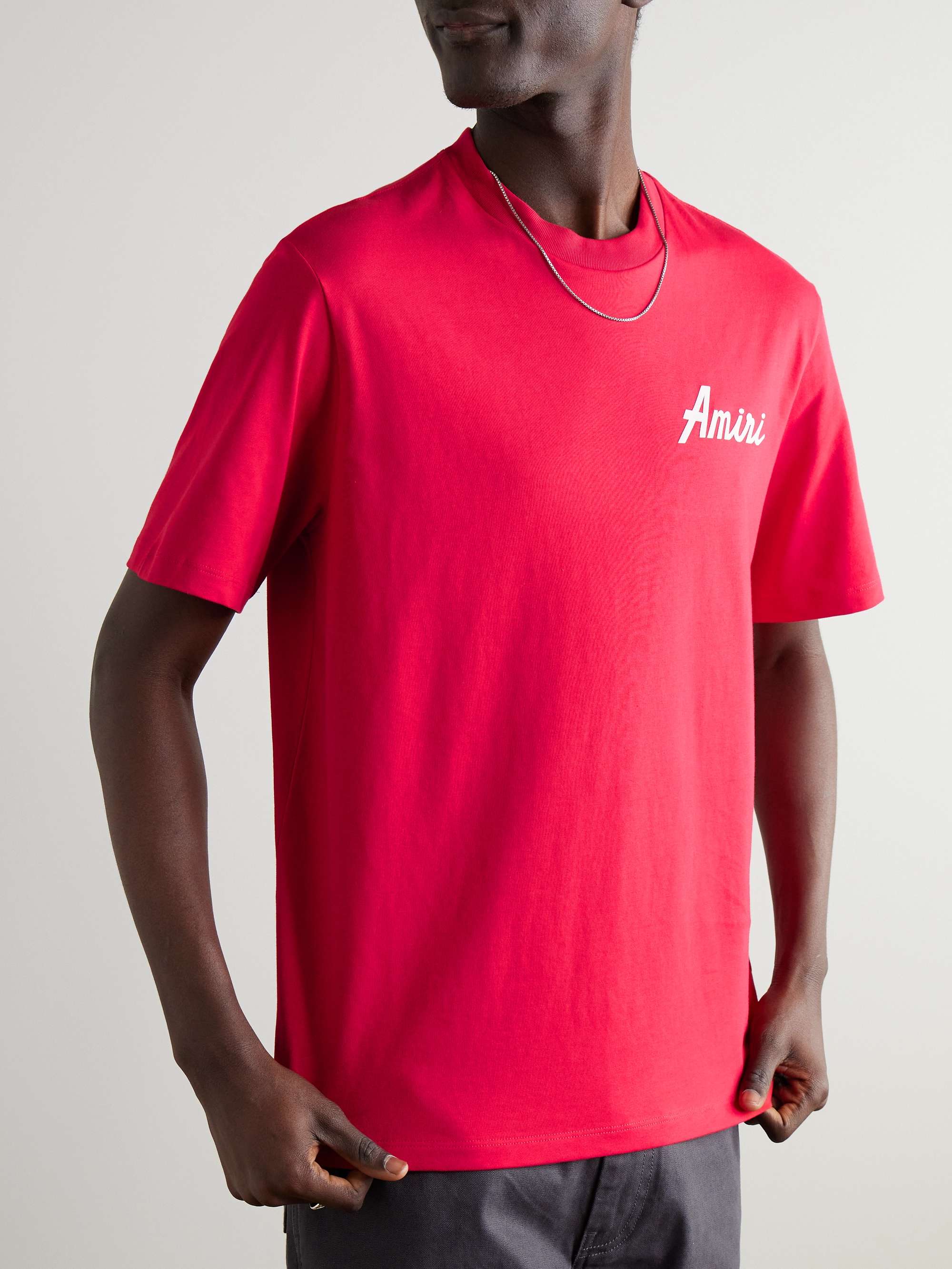 AMIRI City Logo-Print Cotton-Jersey T-Shirt for Men | MR PORTER AMIRI City Logo-Print Cotton-Jersey T-Shirt for Men | MR PORTER