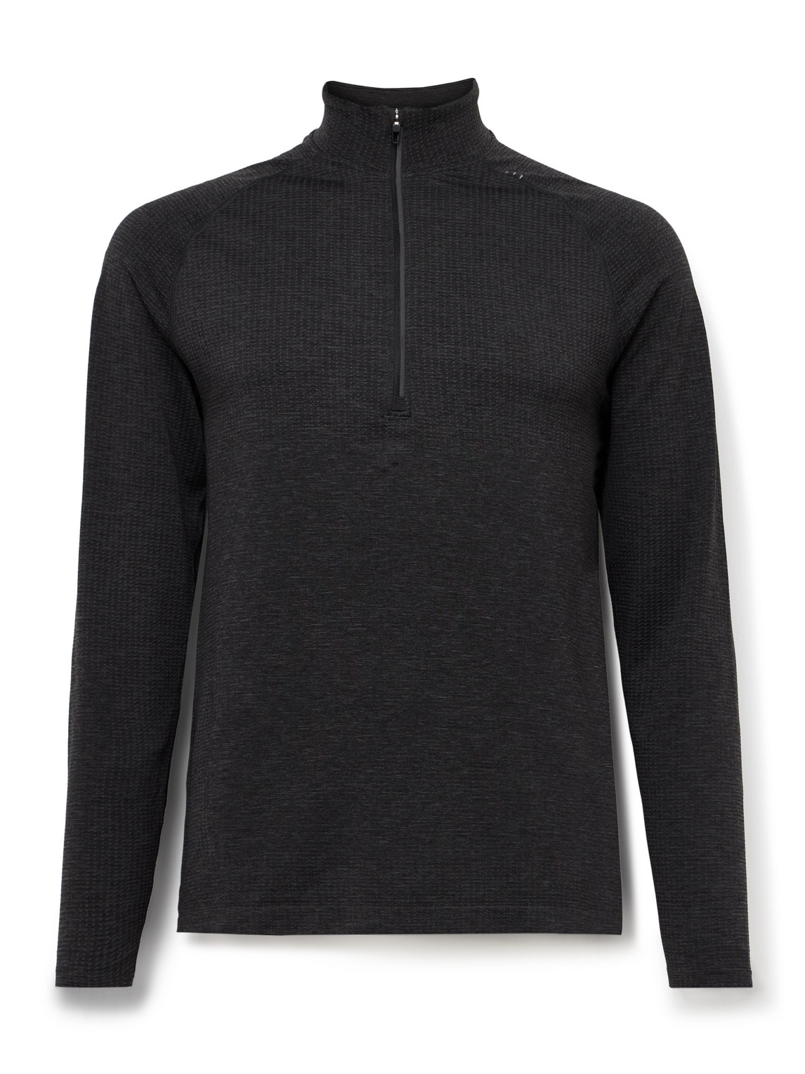 Lululemon Metal Vent Tech 2.5 Slim-fit Stretch-jersey Half-zip Top In Gray