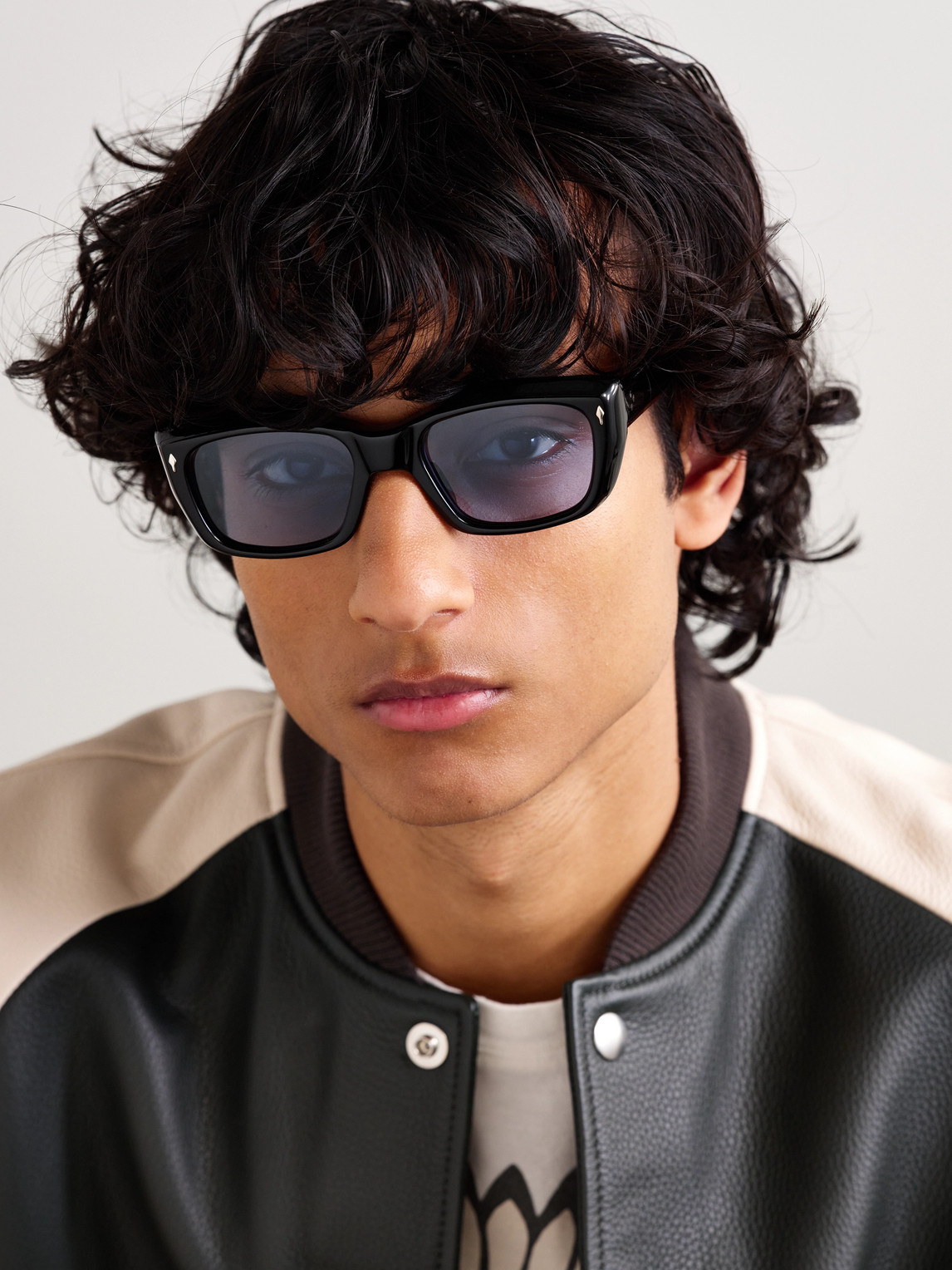 Jacques Marie Mage Corniche Square-frame Acetate Sunglasses