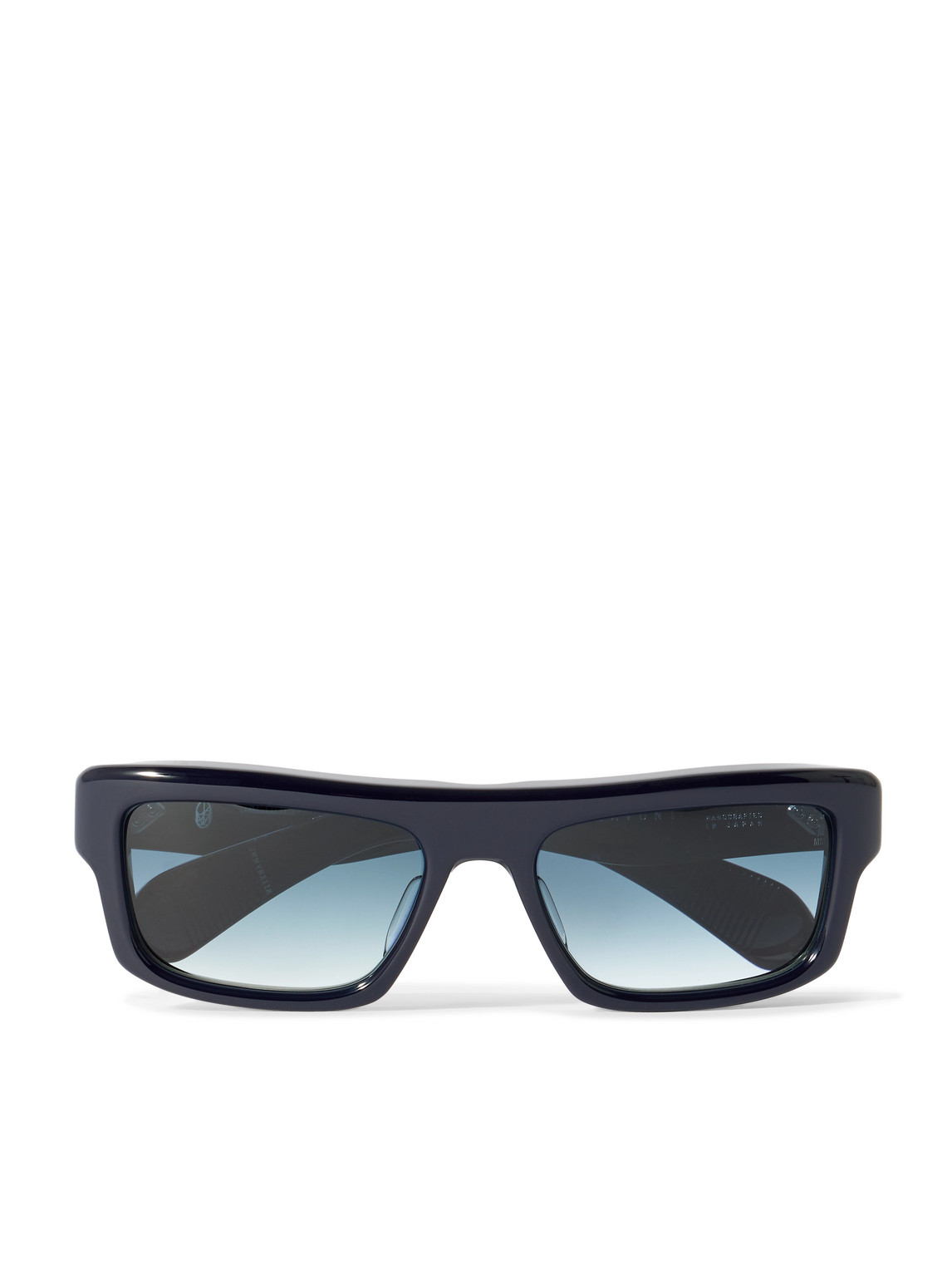 Jacques Marie Mage Cleavon Square-frame Acetate Sunglasses In Blue