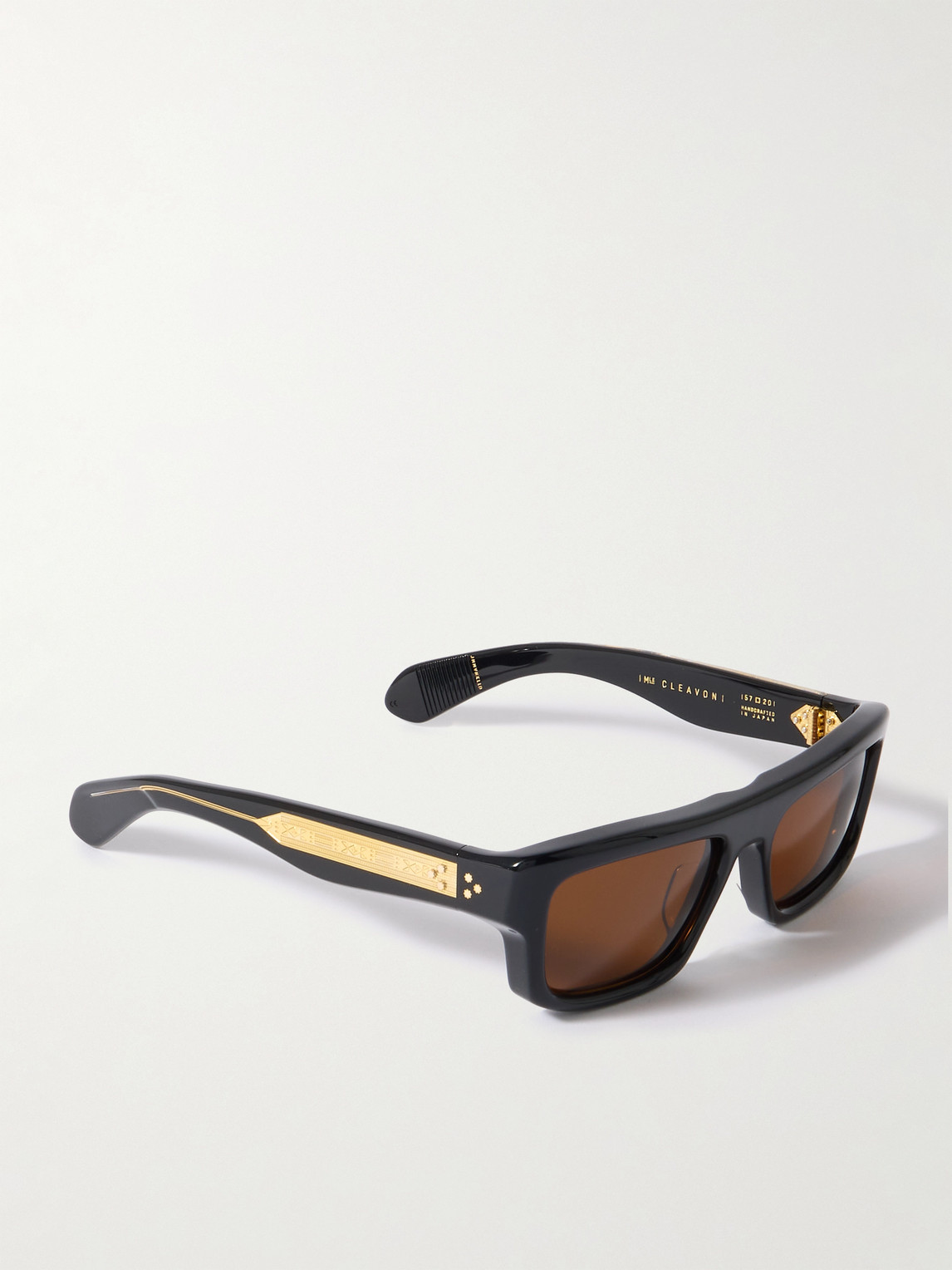 Jacques Marie Mage Cleavon Square-frame Acetate Sunglasses In Black