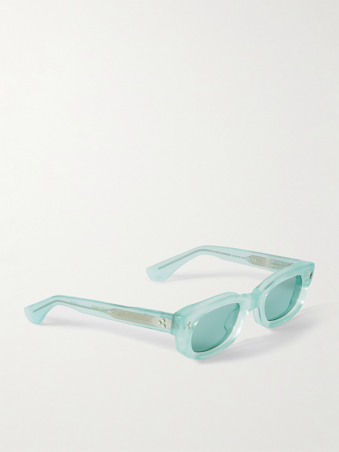 Jacques Marie Mage Whiskeyclone Rectangular-frame Acetate Sunglasses In Blue