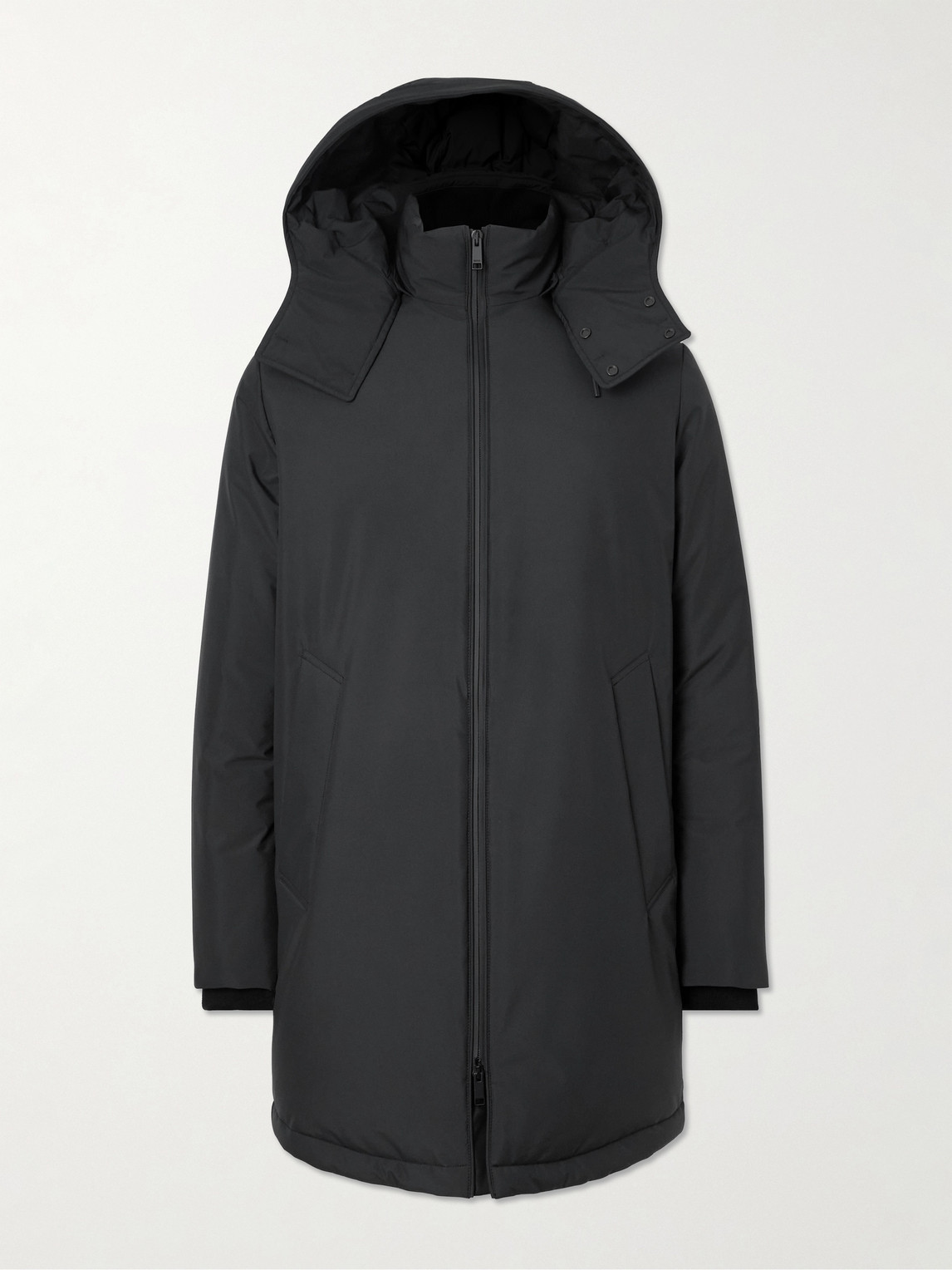 Zegna Quilted Padded Shell Hooded Down Jacket - Men