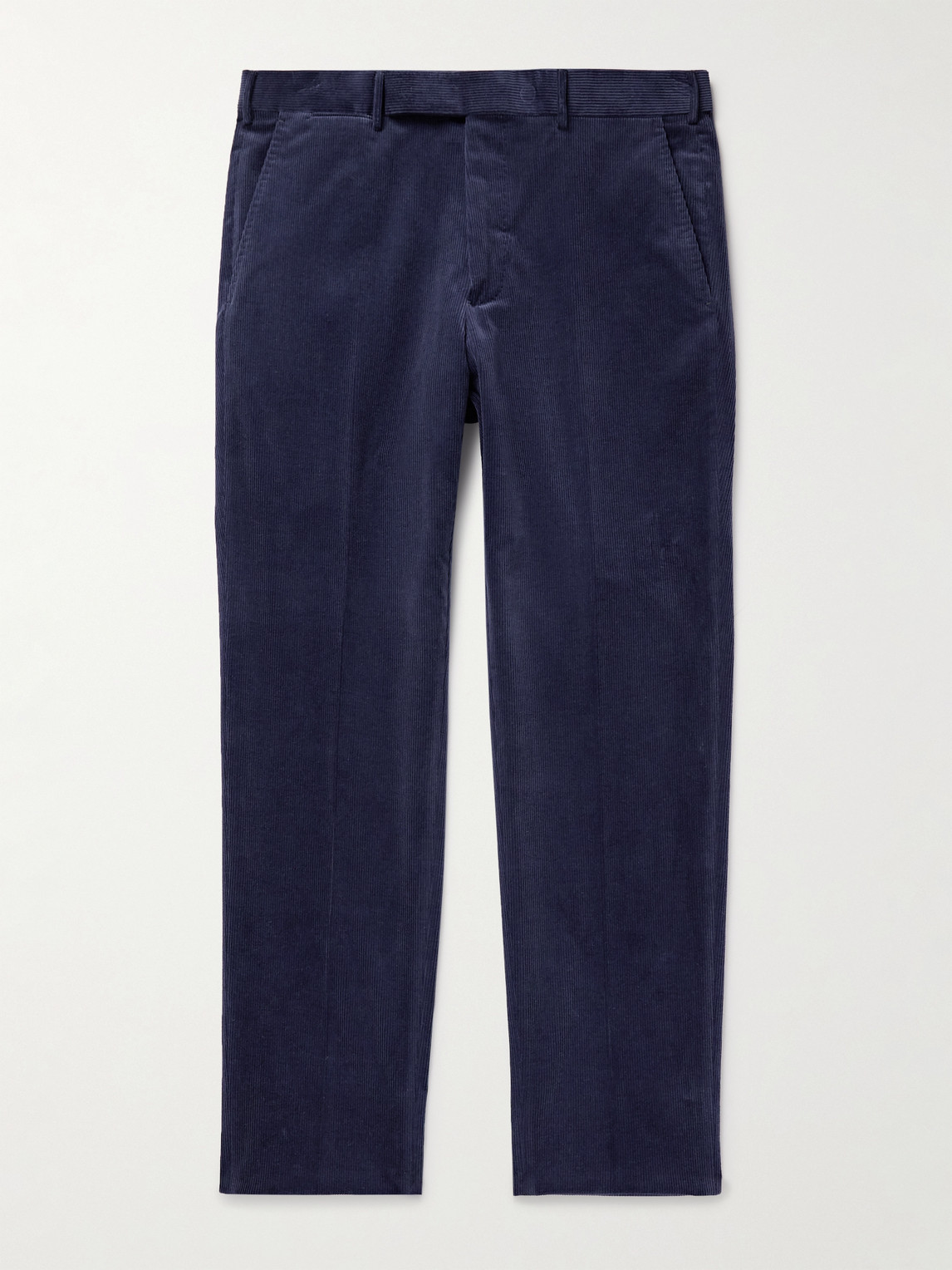 Zegna Slim-Fit Tapered Cotton and Cashmere-Blend Corduroy Suit Trousers - Men