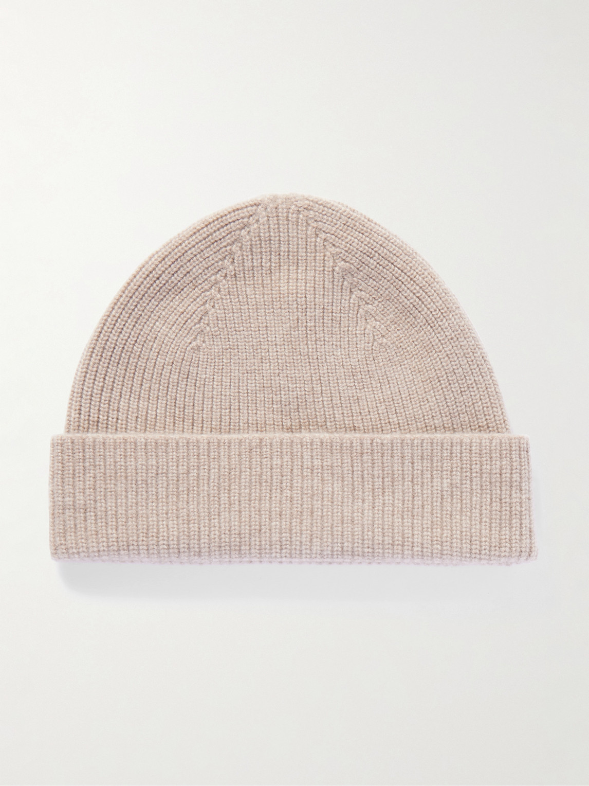 Zegna Ribbed Oasi Cashmere Beanie - Men