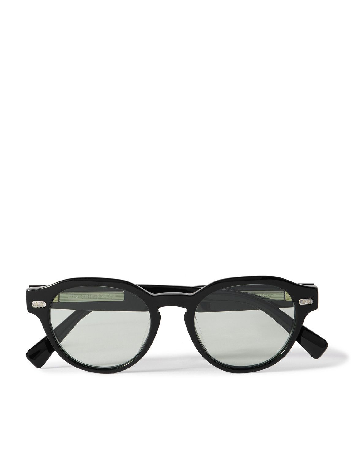 Brunello Cucinelli Round-Frame Acetate Sunglasses - Men